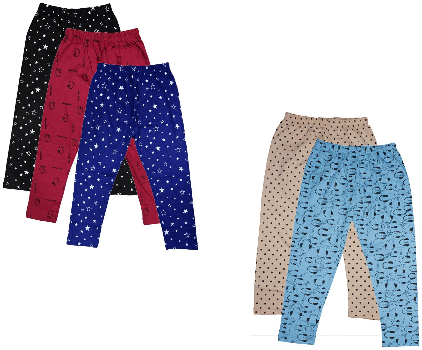 

Kavya Girl Cotton Printed Capri - Multi