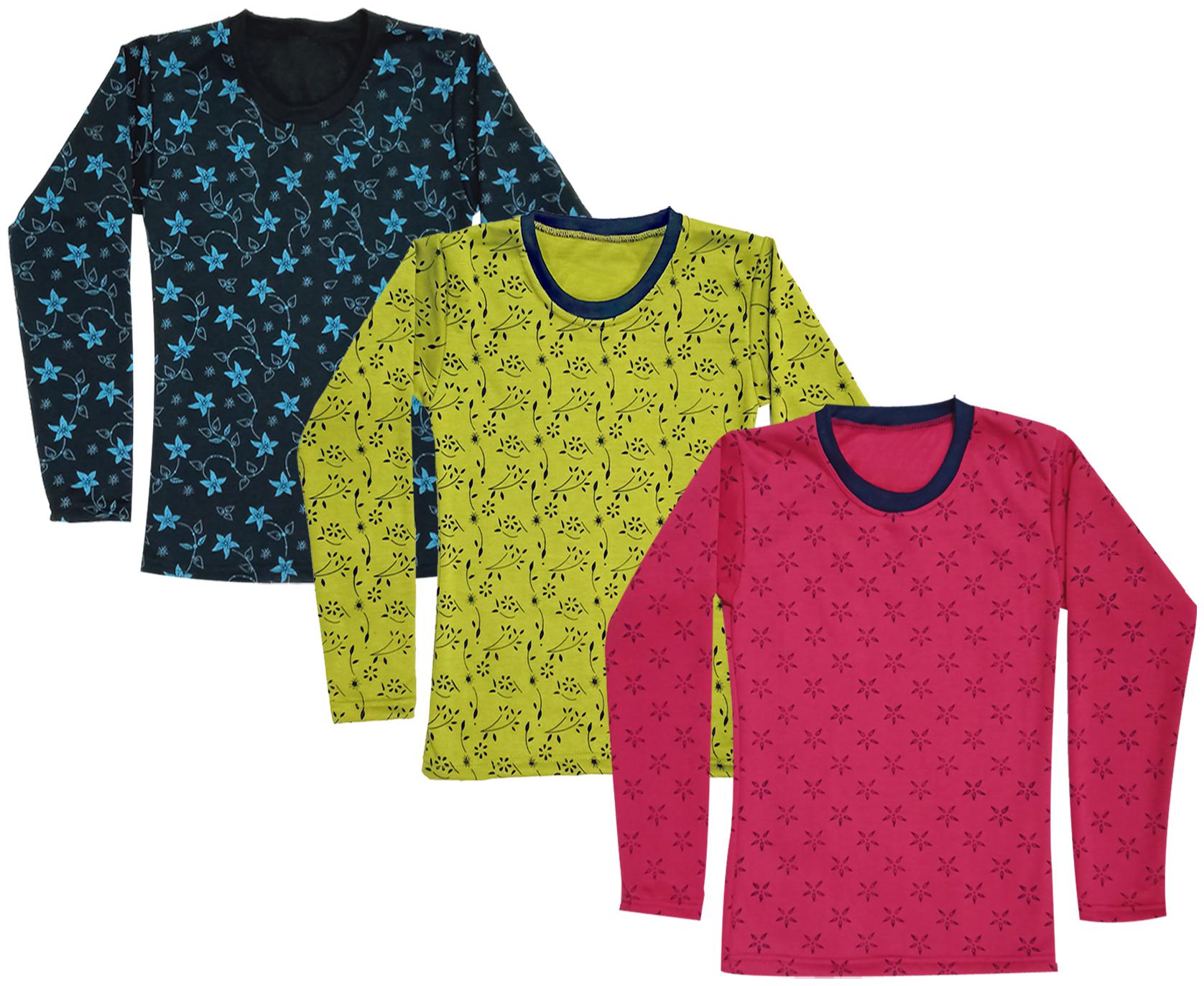 

Kavya Girl Wool Printed T shirt - Multi