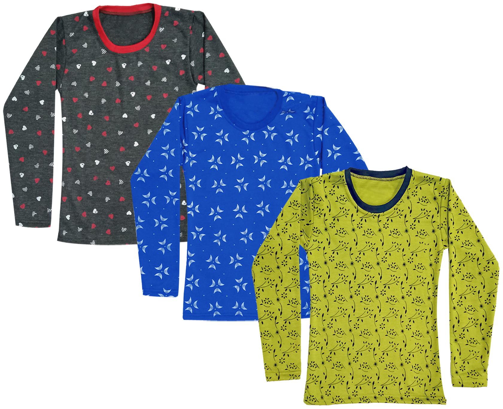 

Kavya Girl Wool Printed T shirt - Multi