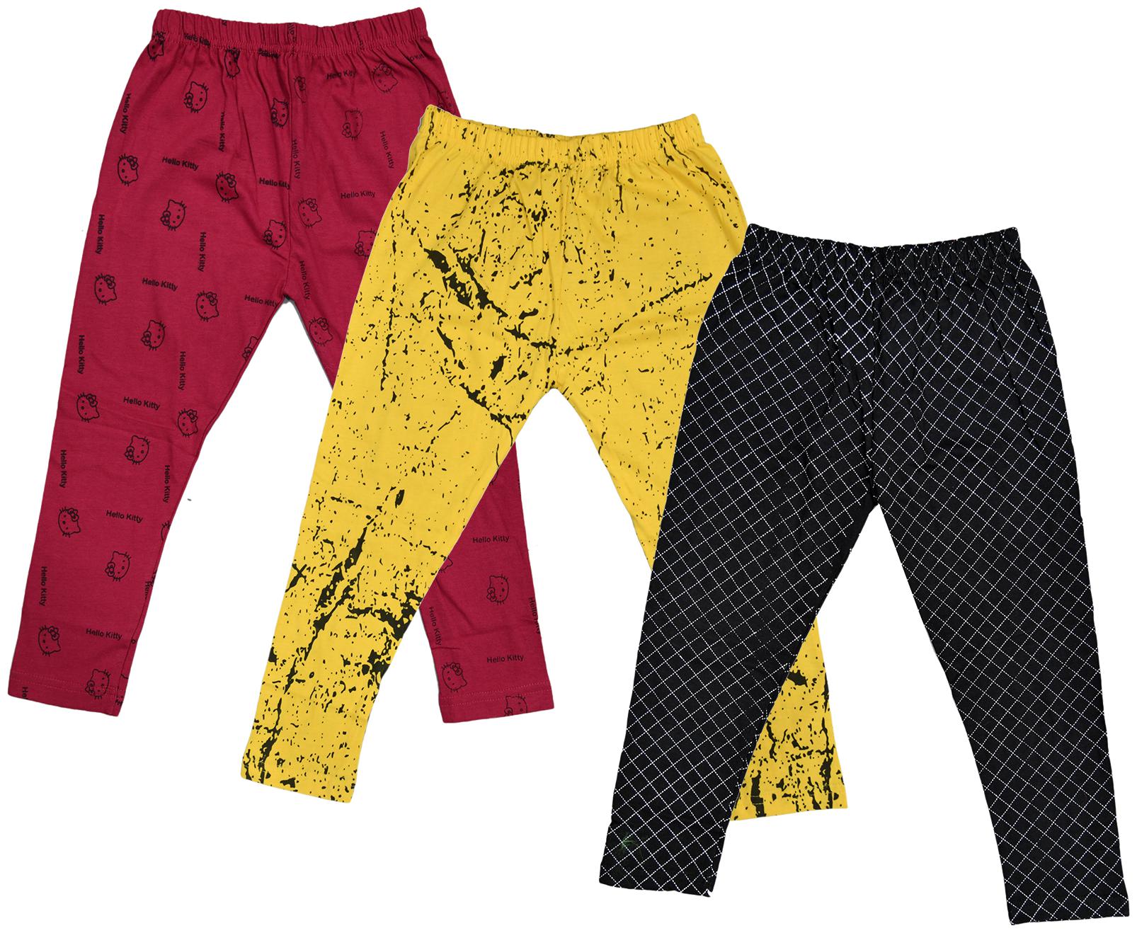 

Kavya Girl Cotton Printed Capri - Multi
