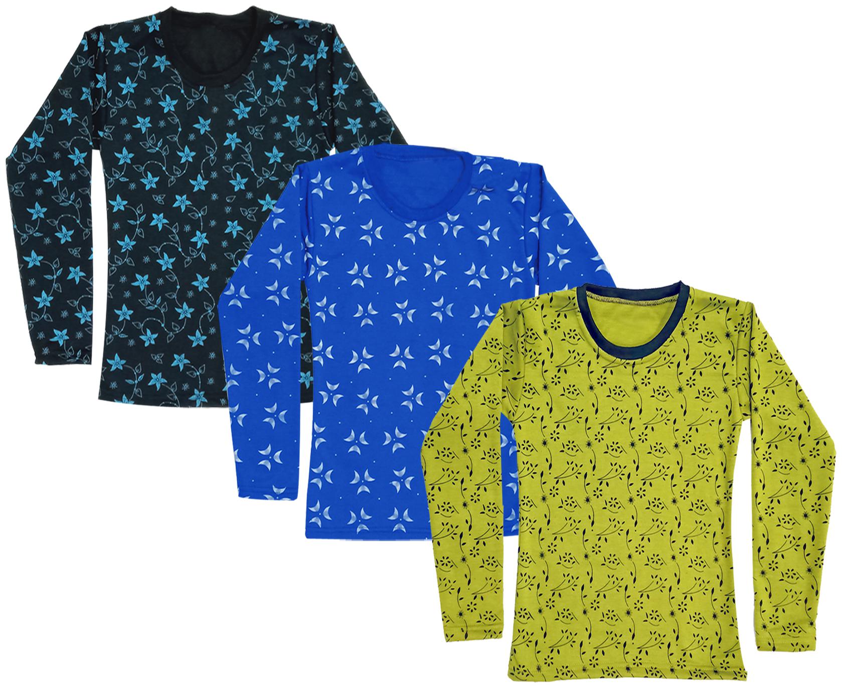

Kavya Girl Wool Printed T shirt - Multi