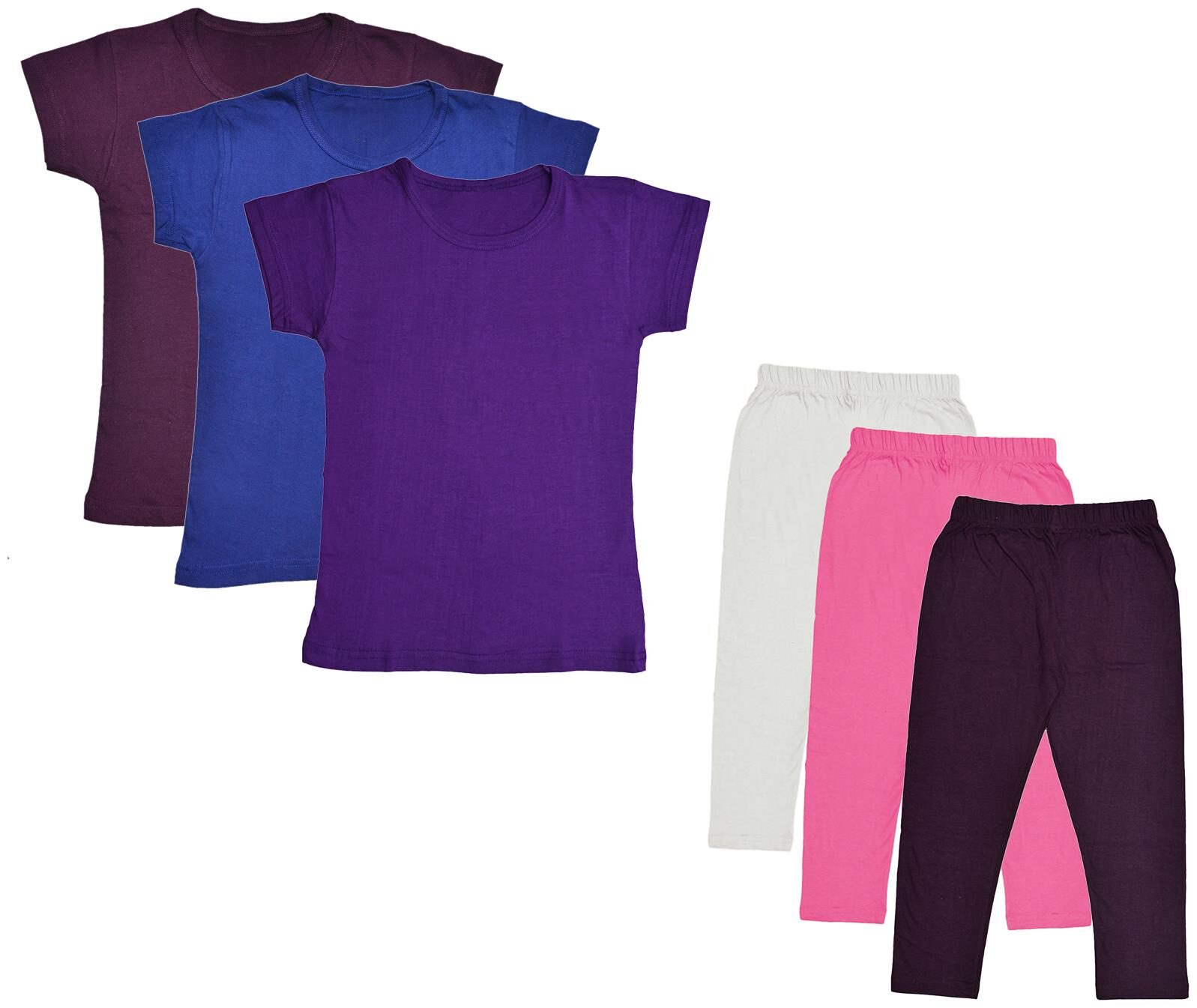 

Kavya Girl Cotton Top Bottom Set - Multi