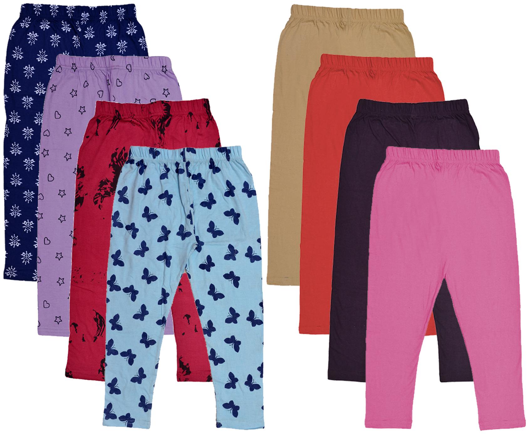 

Kavya Girl Cotton Printed Capri - Multi