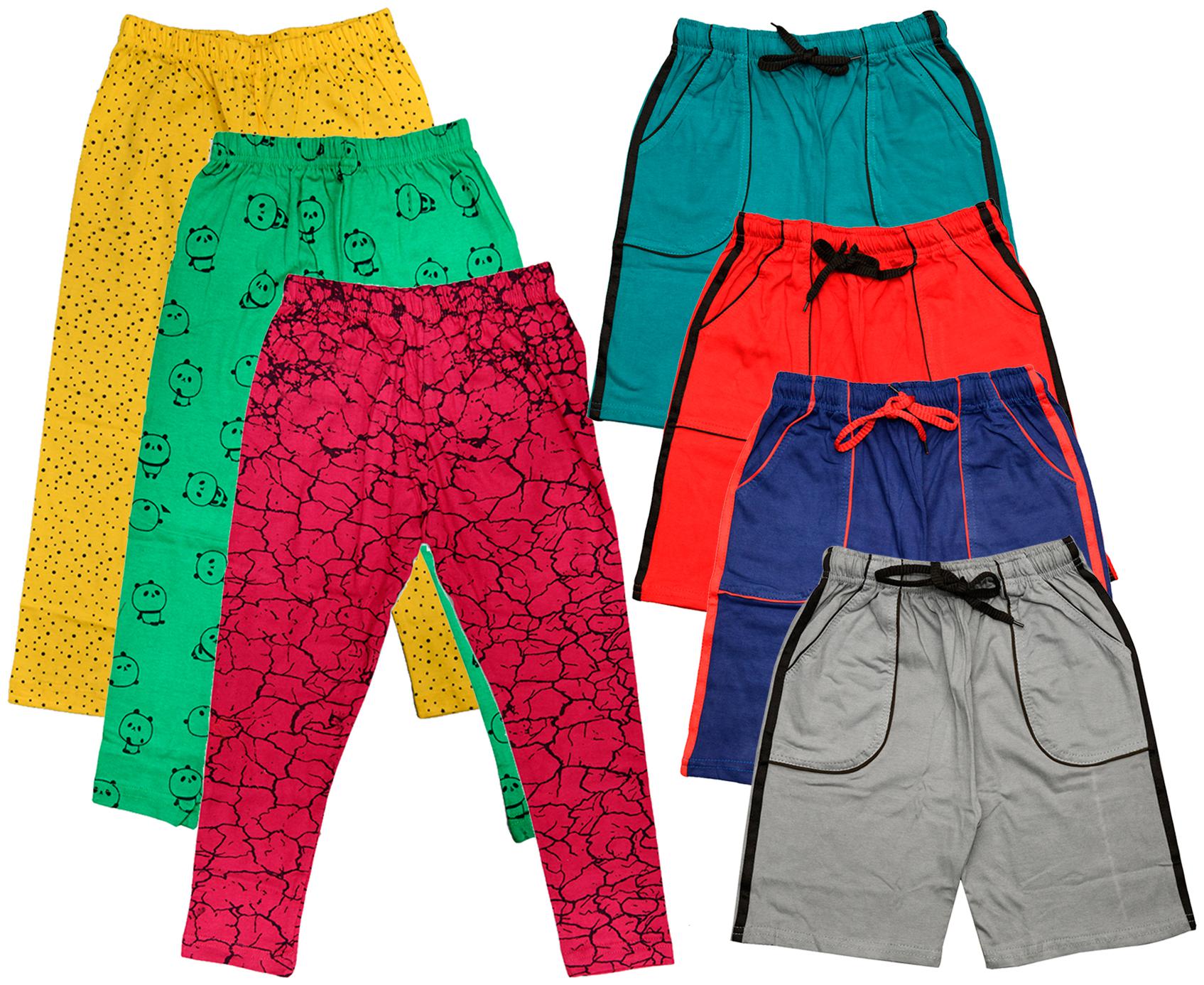 

Kavya Girl Cotton Printed Capri - Multi