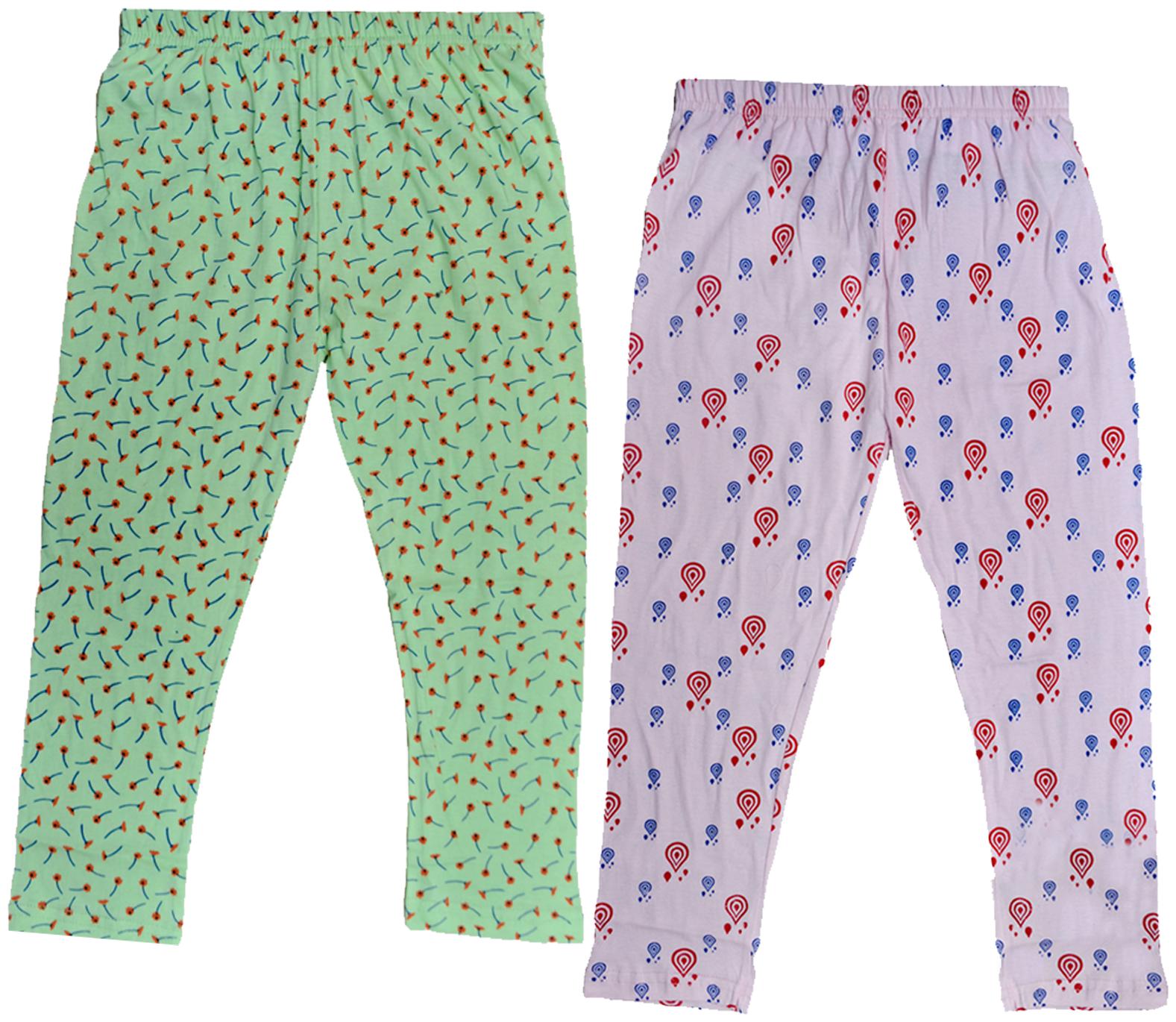 

Kavya Girl Cotton Printed Capri - Multi