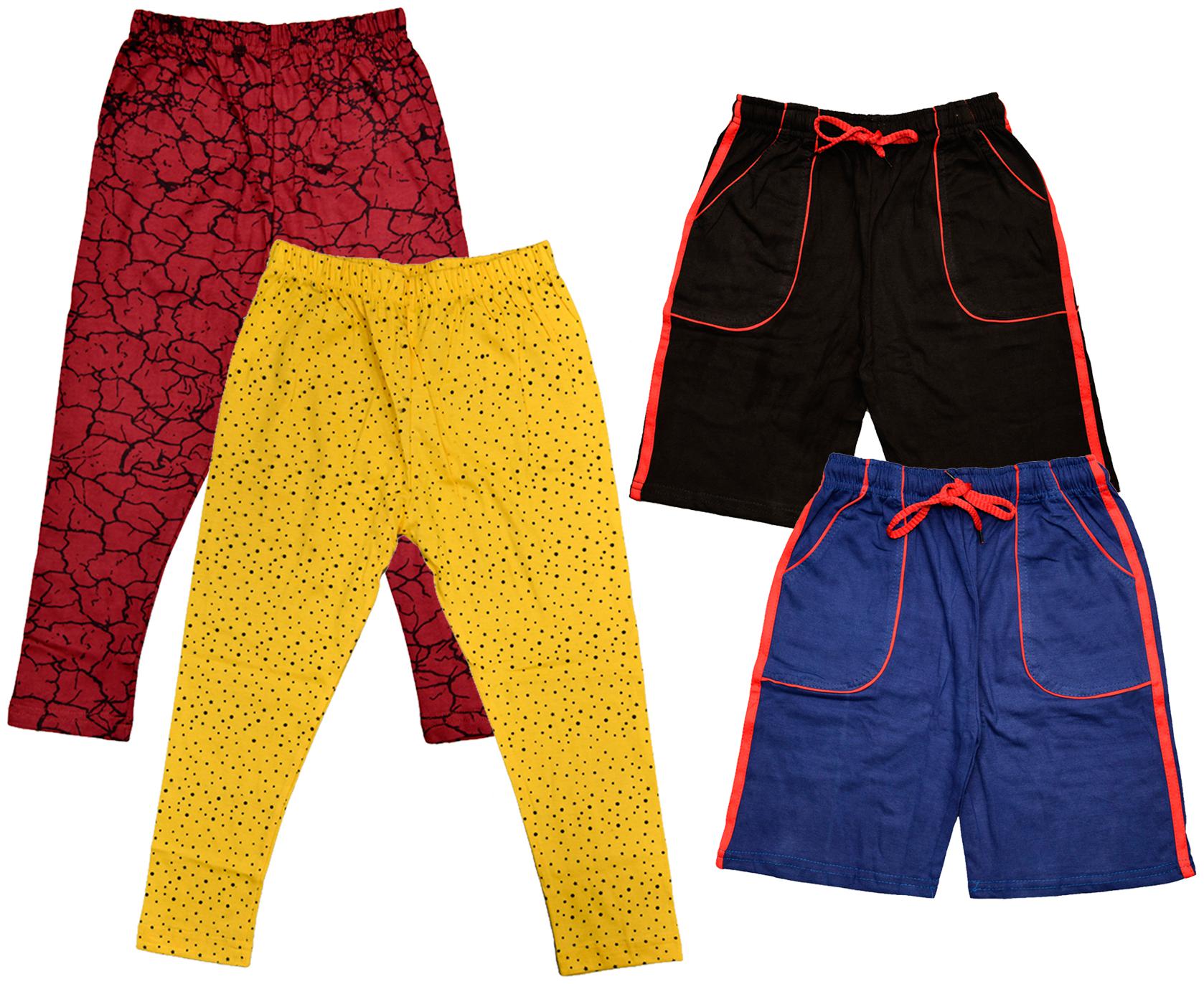 

Kavya Girl Cotton Printed Capri - Multi