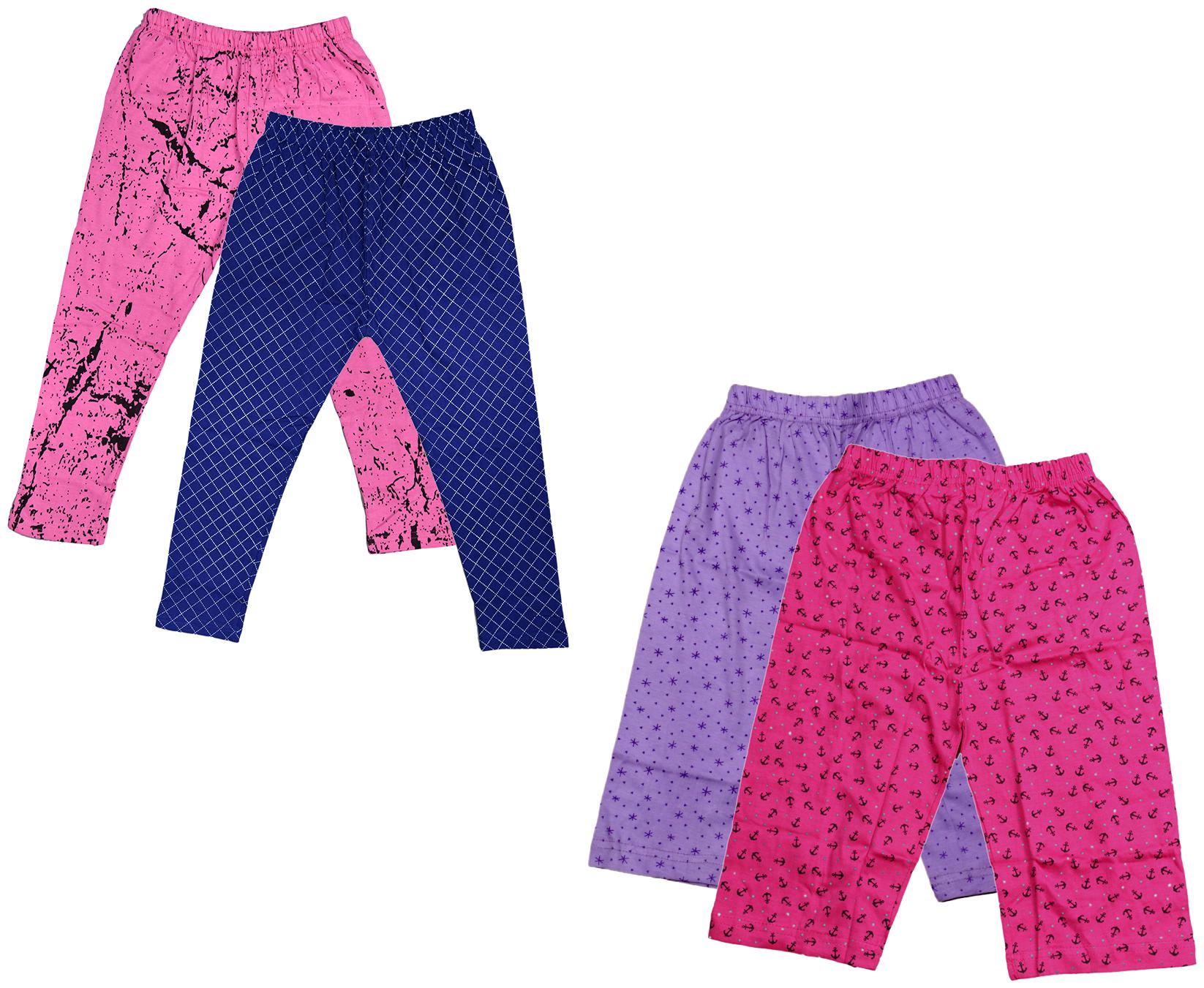 

Kavya Girl Cotton Printed Capri - Multi
