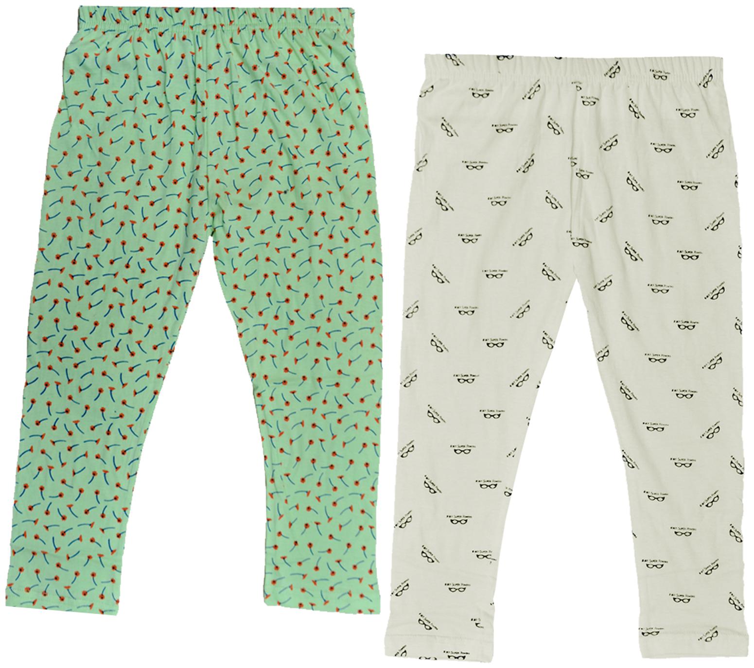 

Kavya Girl Cotton Printed Capri - Multi