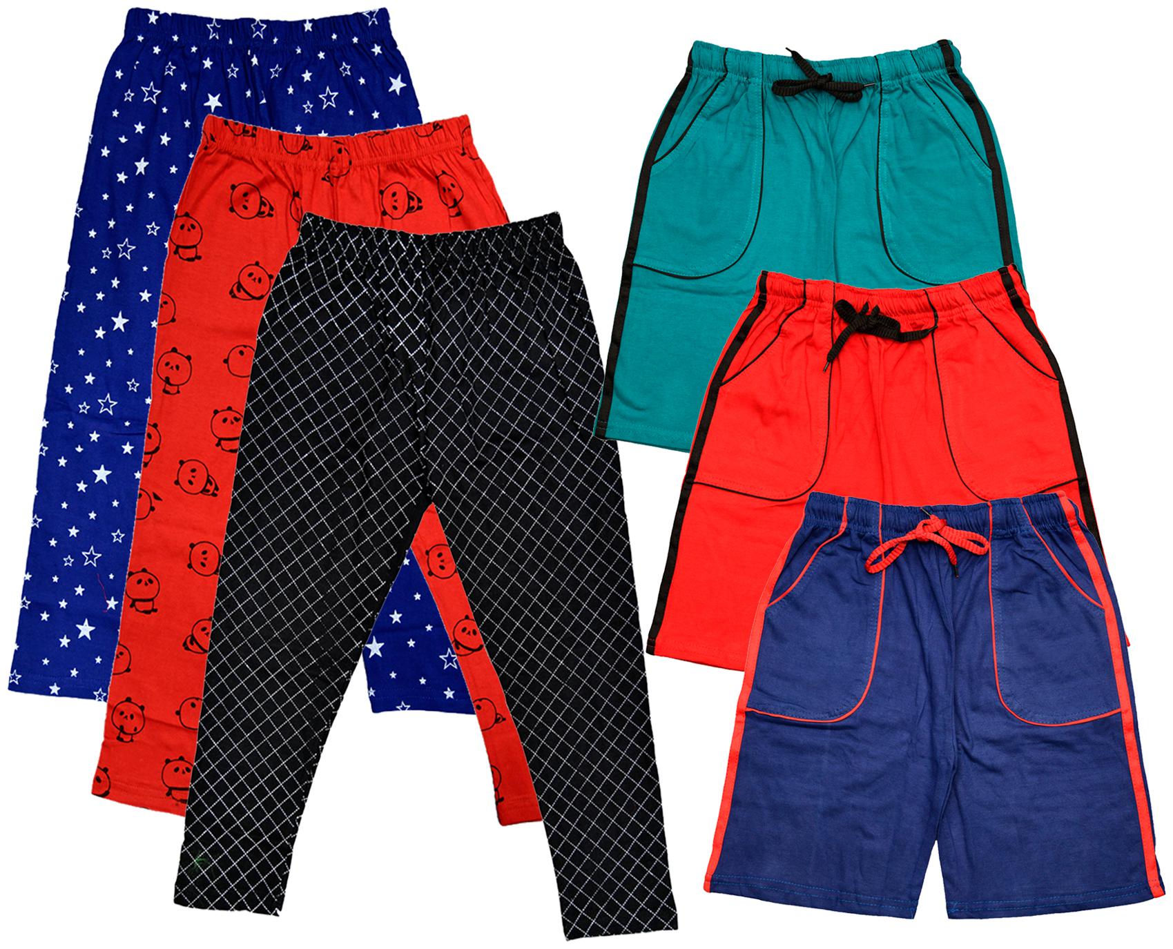 

Kavya Girl Cotton Printed Capri - Multi