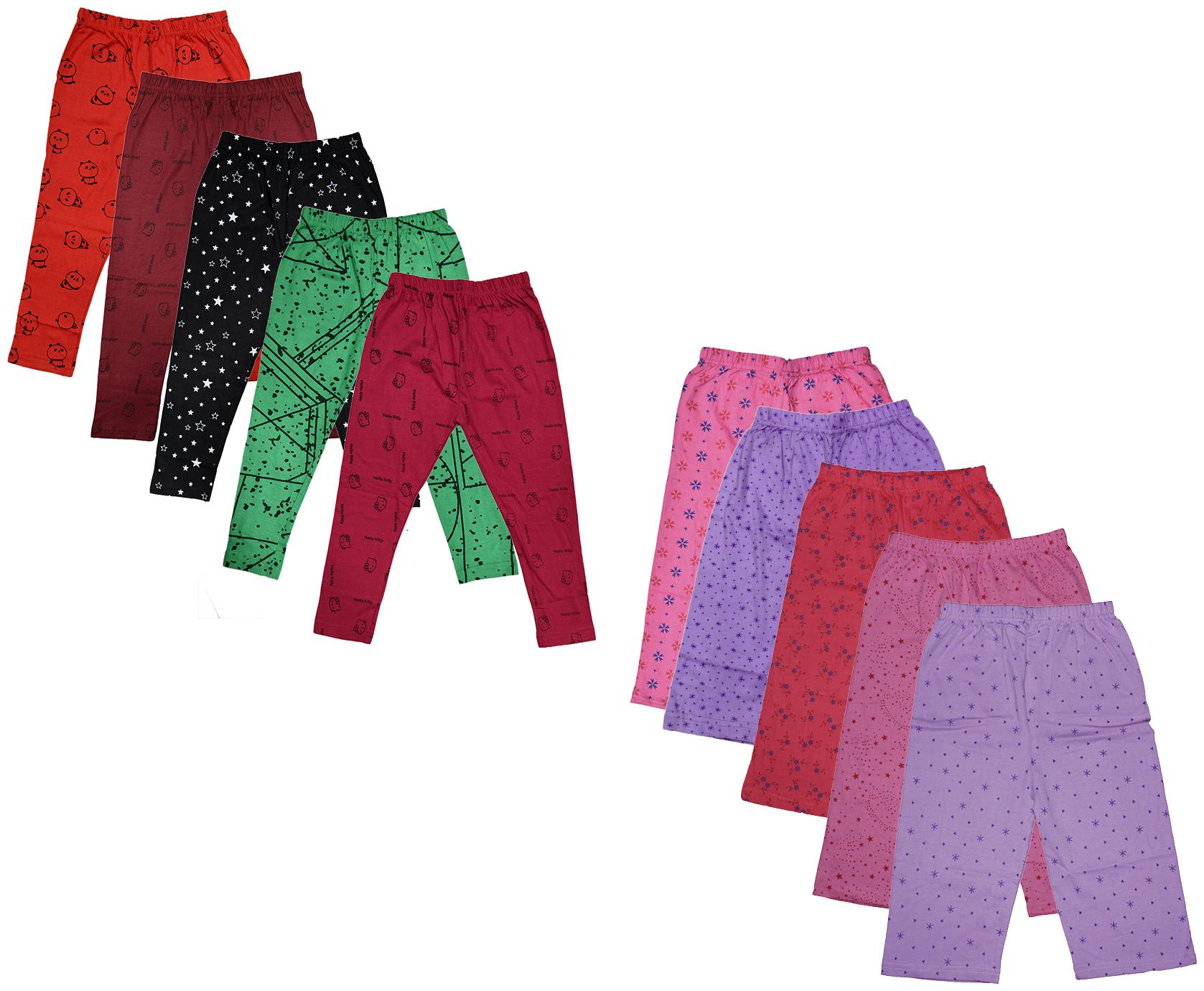 

Kavya Girl Cotton Printed Capri - Multi