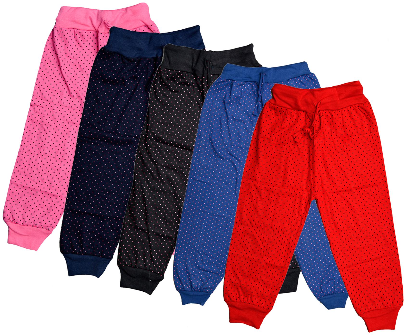 

KAVYA Girls Cotton Printed Capri (Pack of 5)
