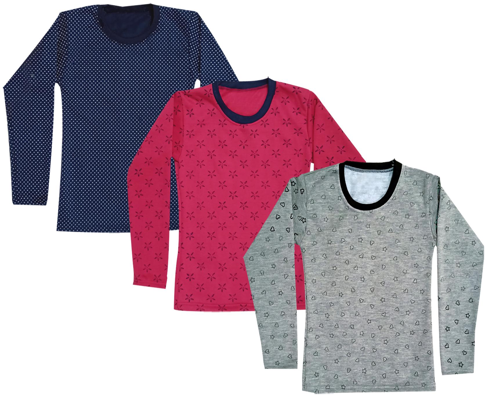 

Kavya Girl Wool Printed T shirt - Multi