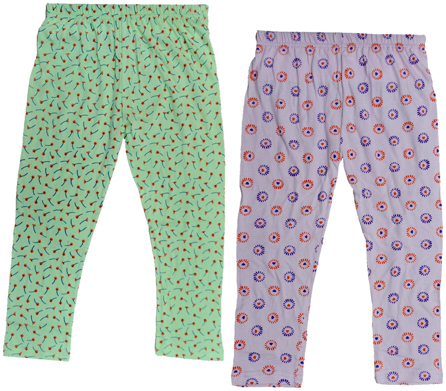 

Kavya Girl Cotton Printed Capri - Multi
