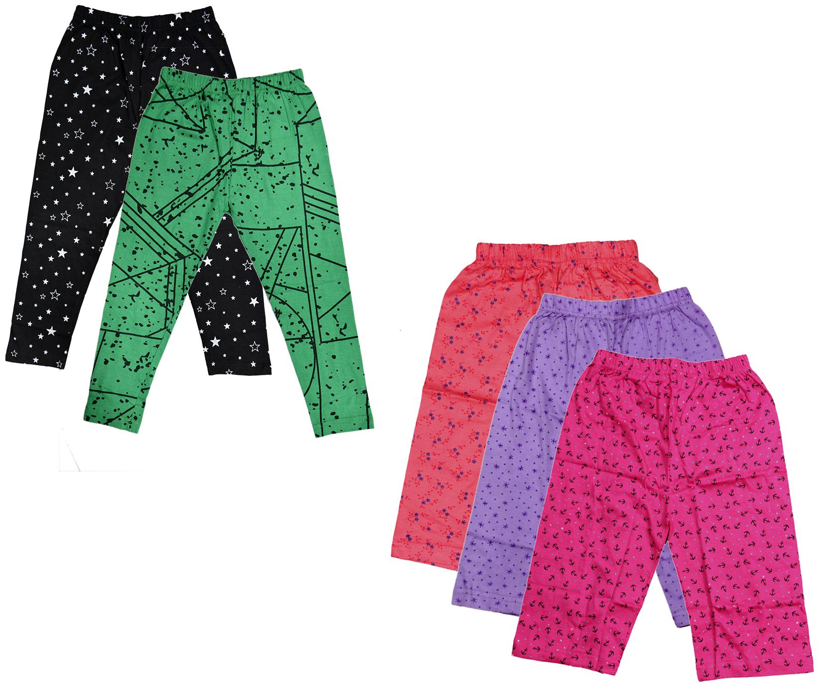 

Kavya Girl Cotton Printed Capri - Multi