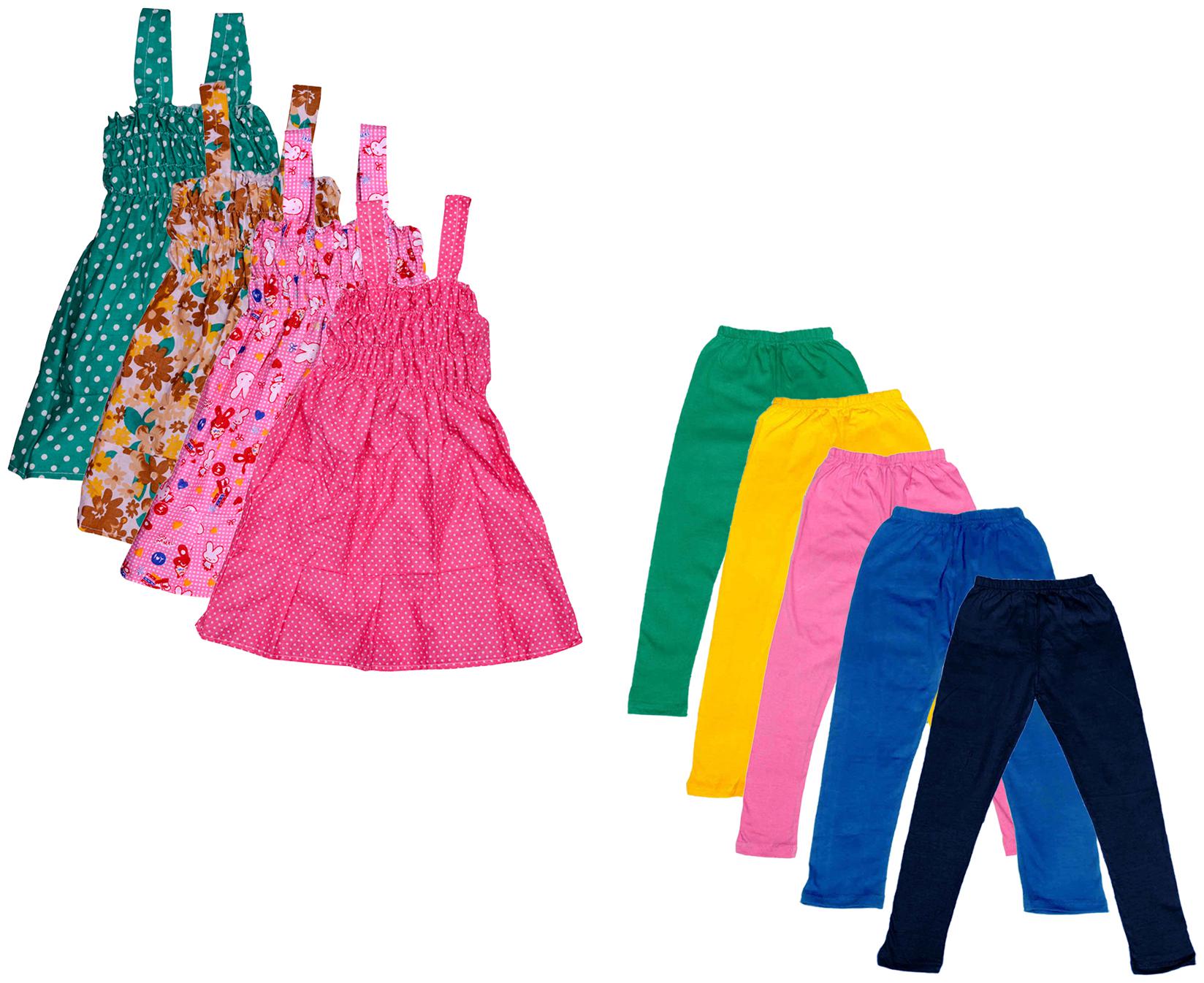

Kavya Girl Cotton Top Bottom Set - Multi