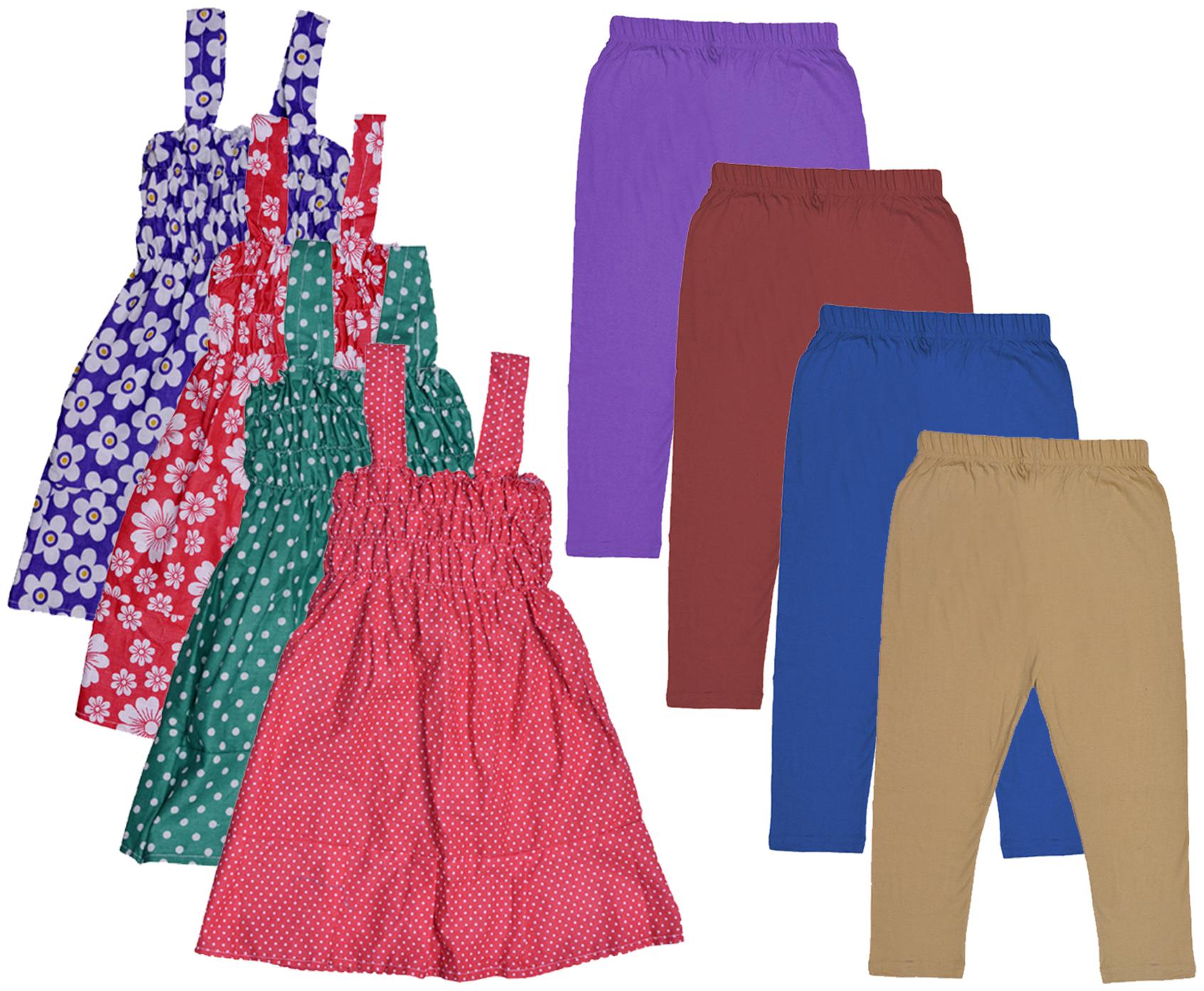 

Kavya Girl Cotton Top Bottom Set - Multi