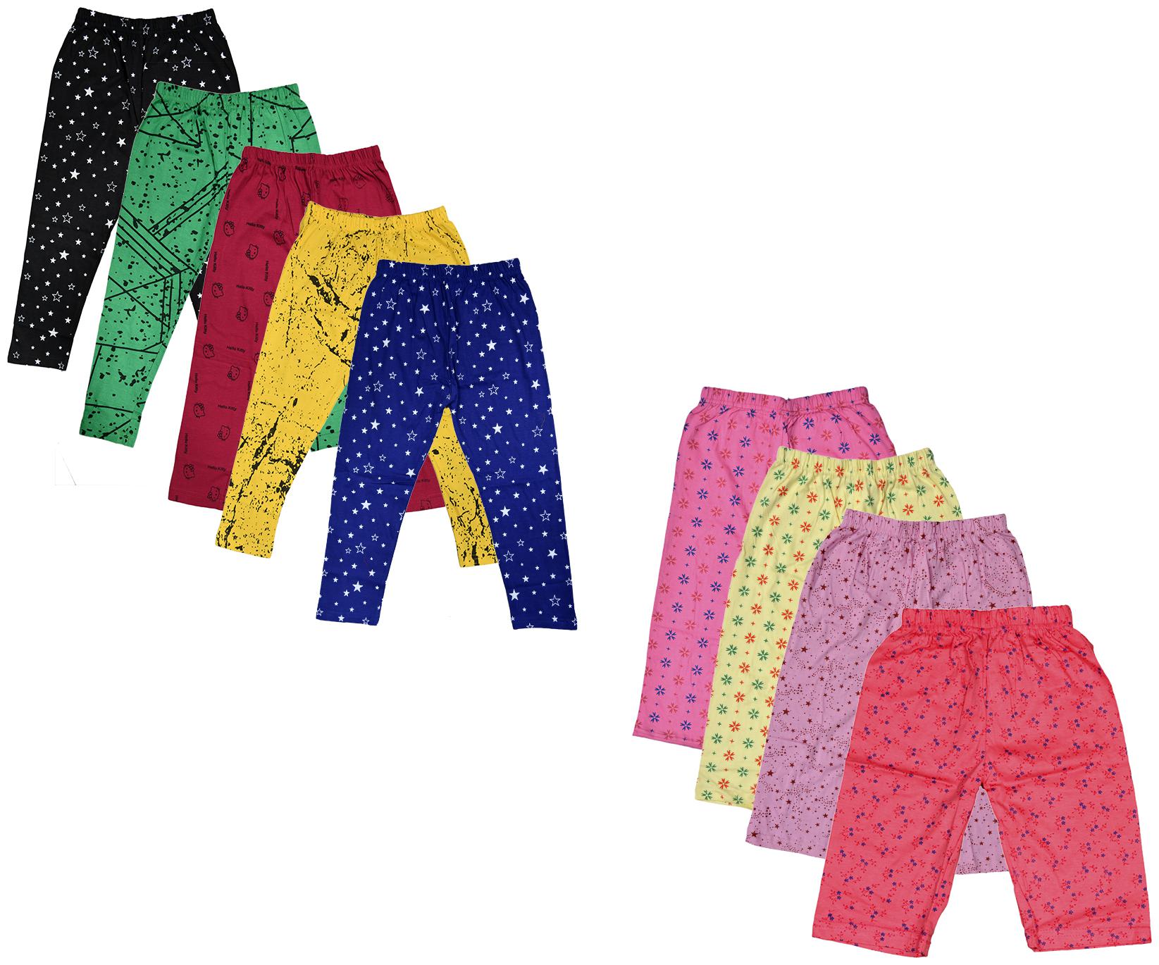 

Kavya Girl Cotton Printed Capri - Multi
