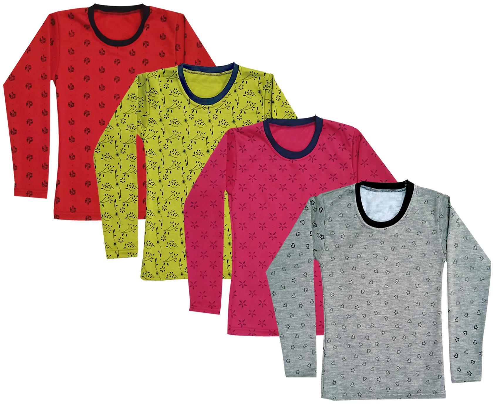 

Kavya Girl Wool Printed T shirt - Multi