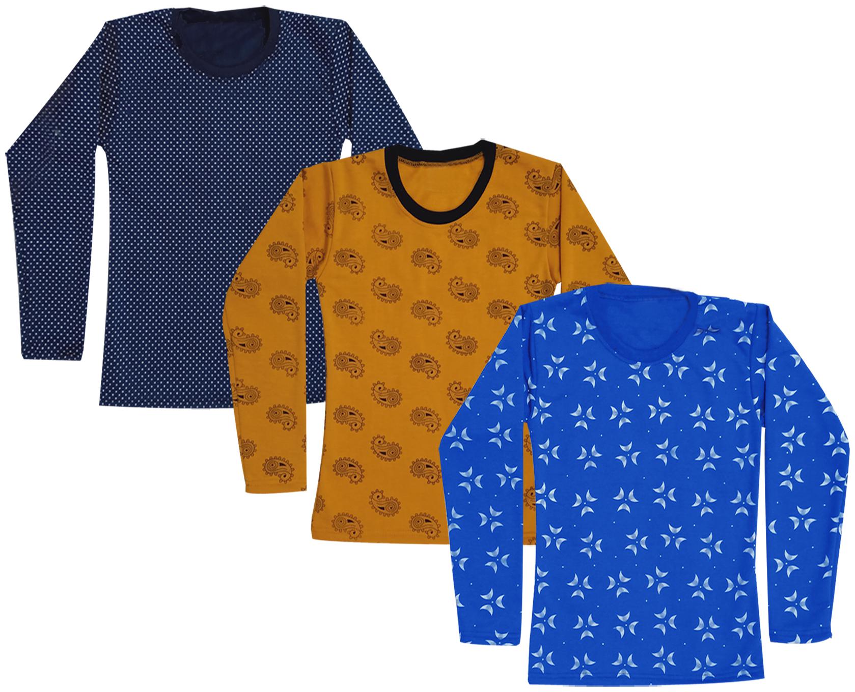 

Kavya Girl Wool Printed T shirt - Multi