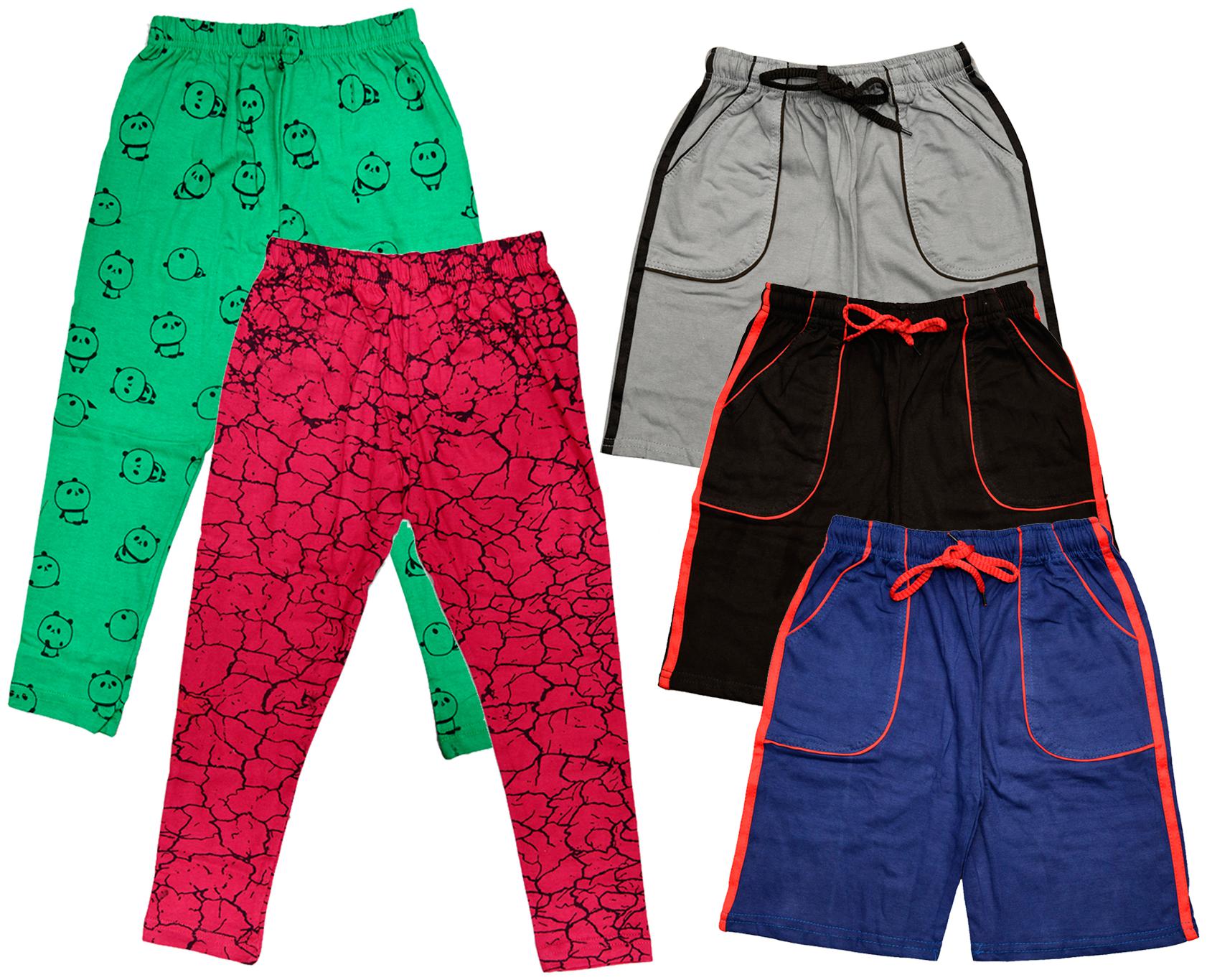 

Kavya Girl Cotton Printed Capri - Multi
