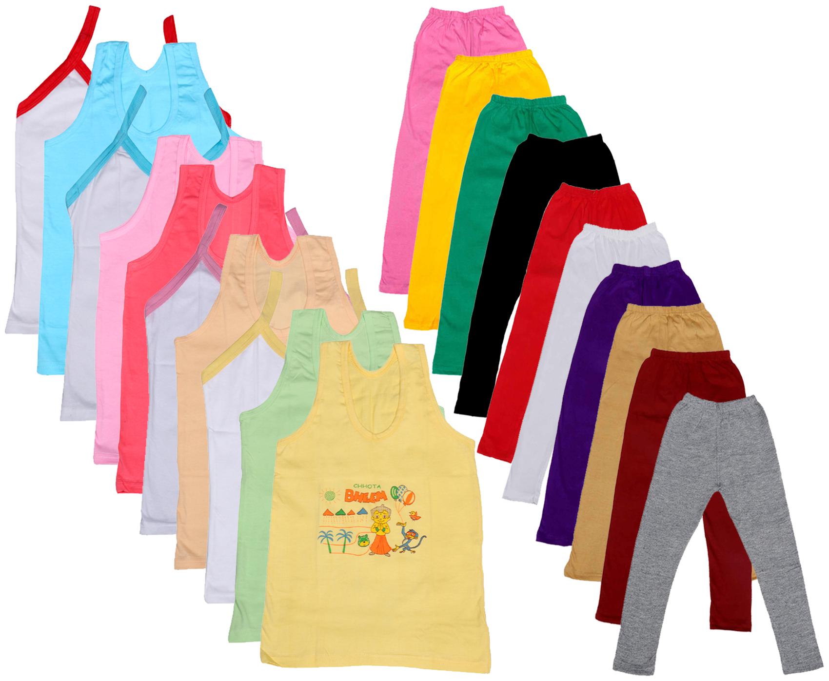 

Kavya Girl Cotton Top Bottom Set - Multi