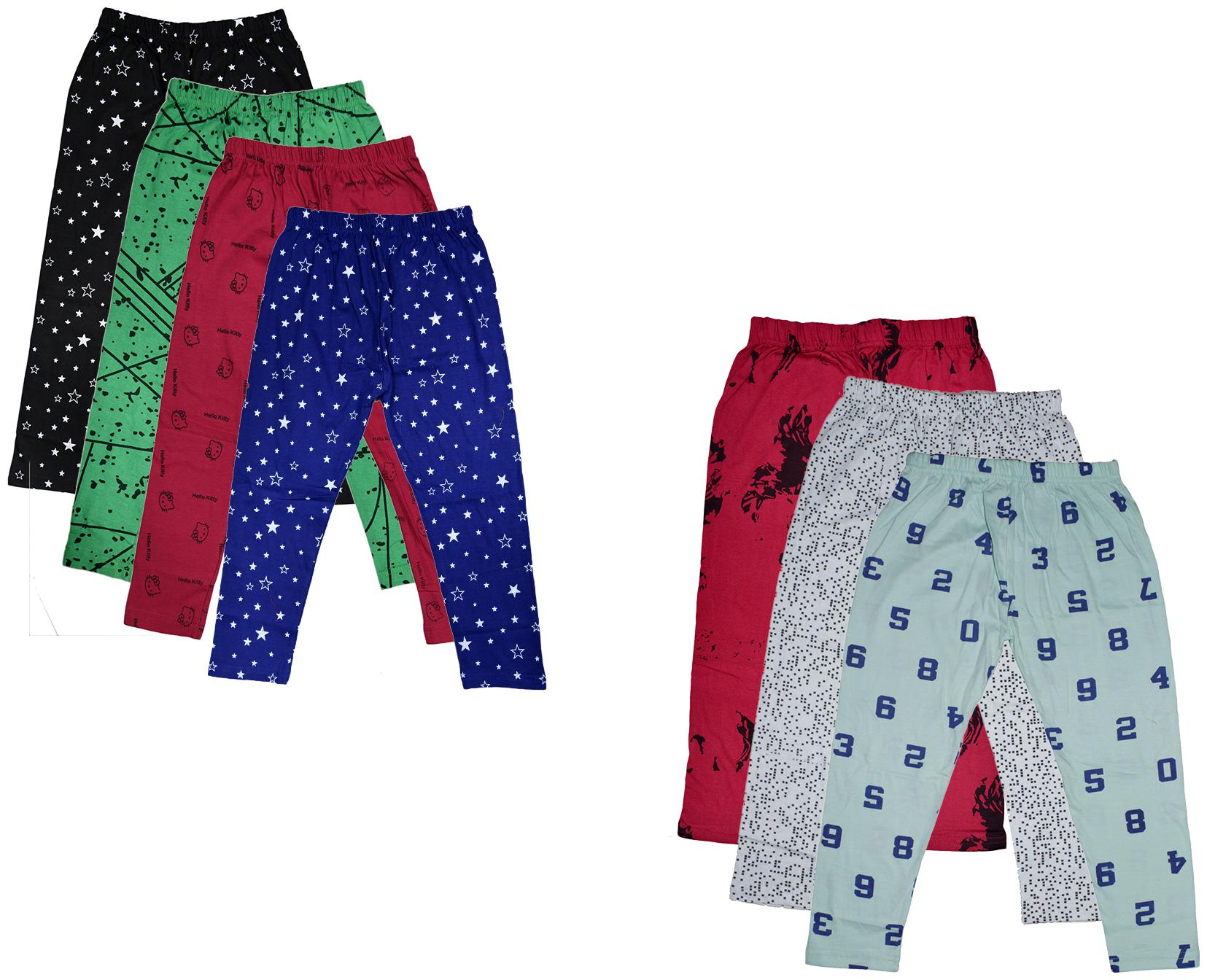 

Kavya Girl Cotton Printed Capri - Multi