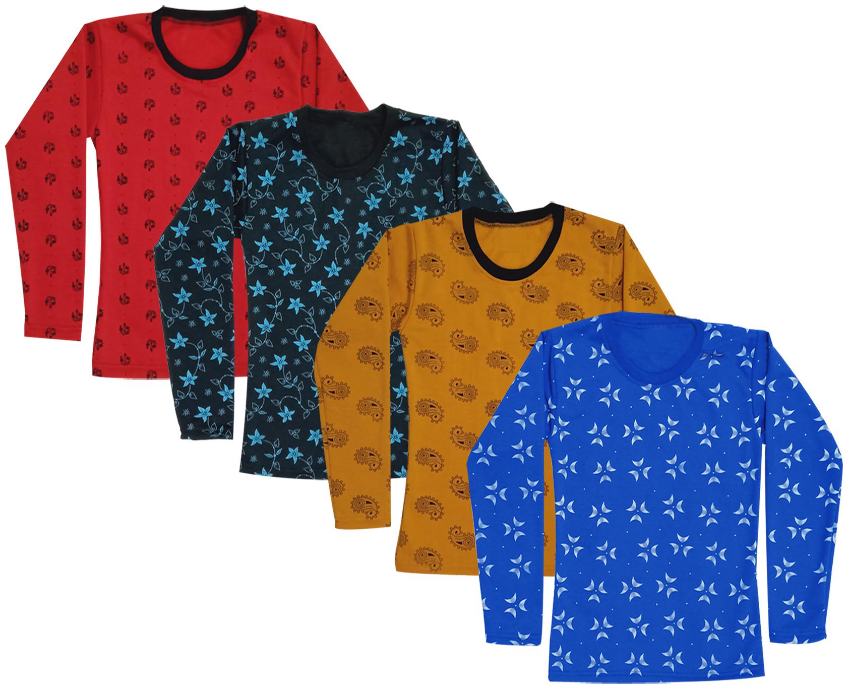 

Kavya Girl Wool Printed T shirt - Multi