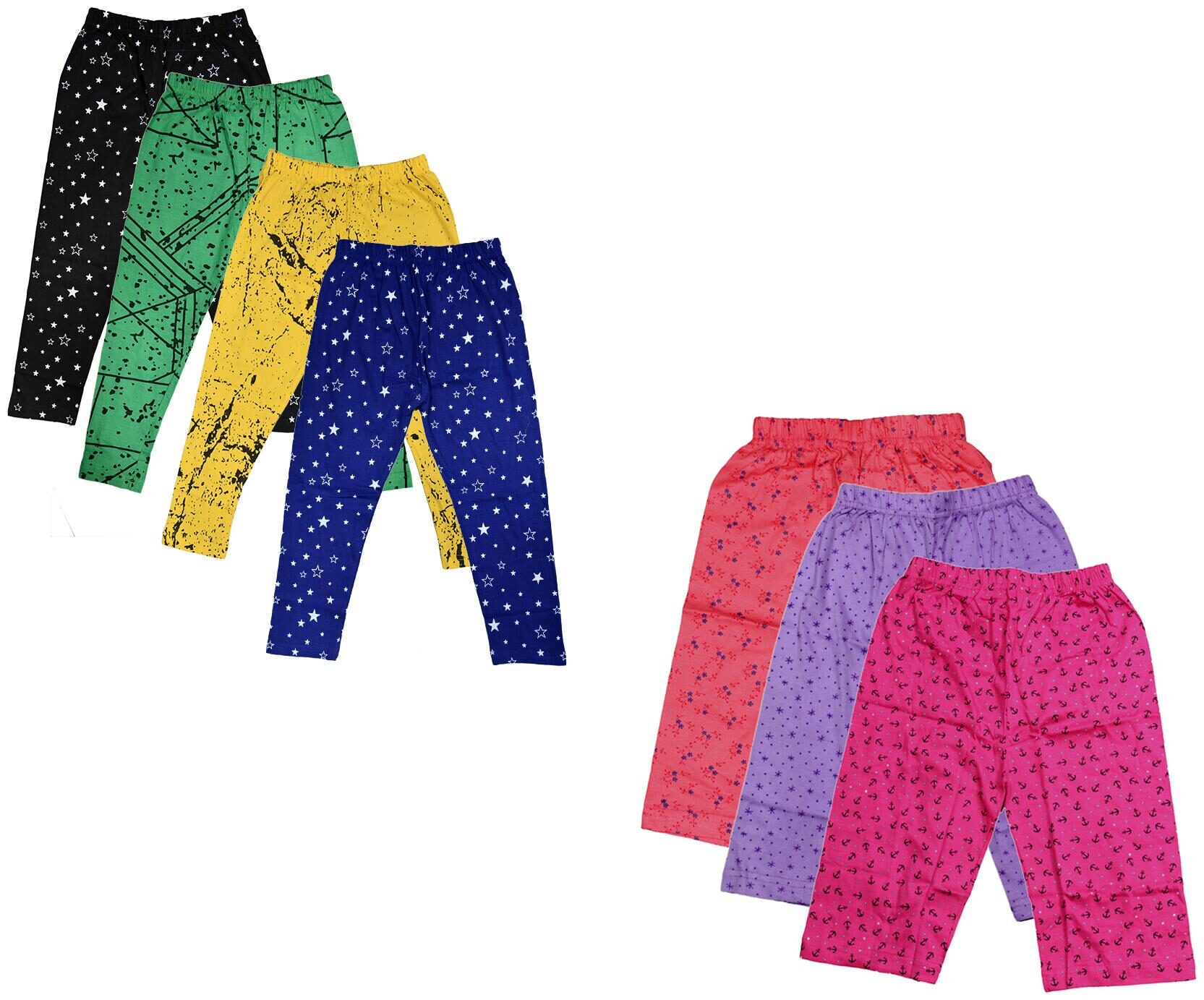 

Kavya Girl Cotton Printed Capri - Multi