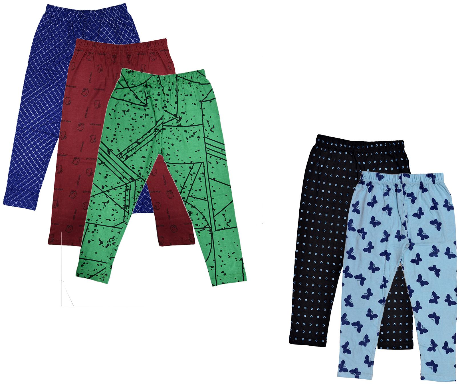 

Kavya Girl Cotton Printed Capri - Multi