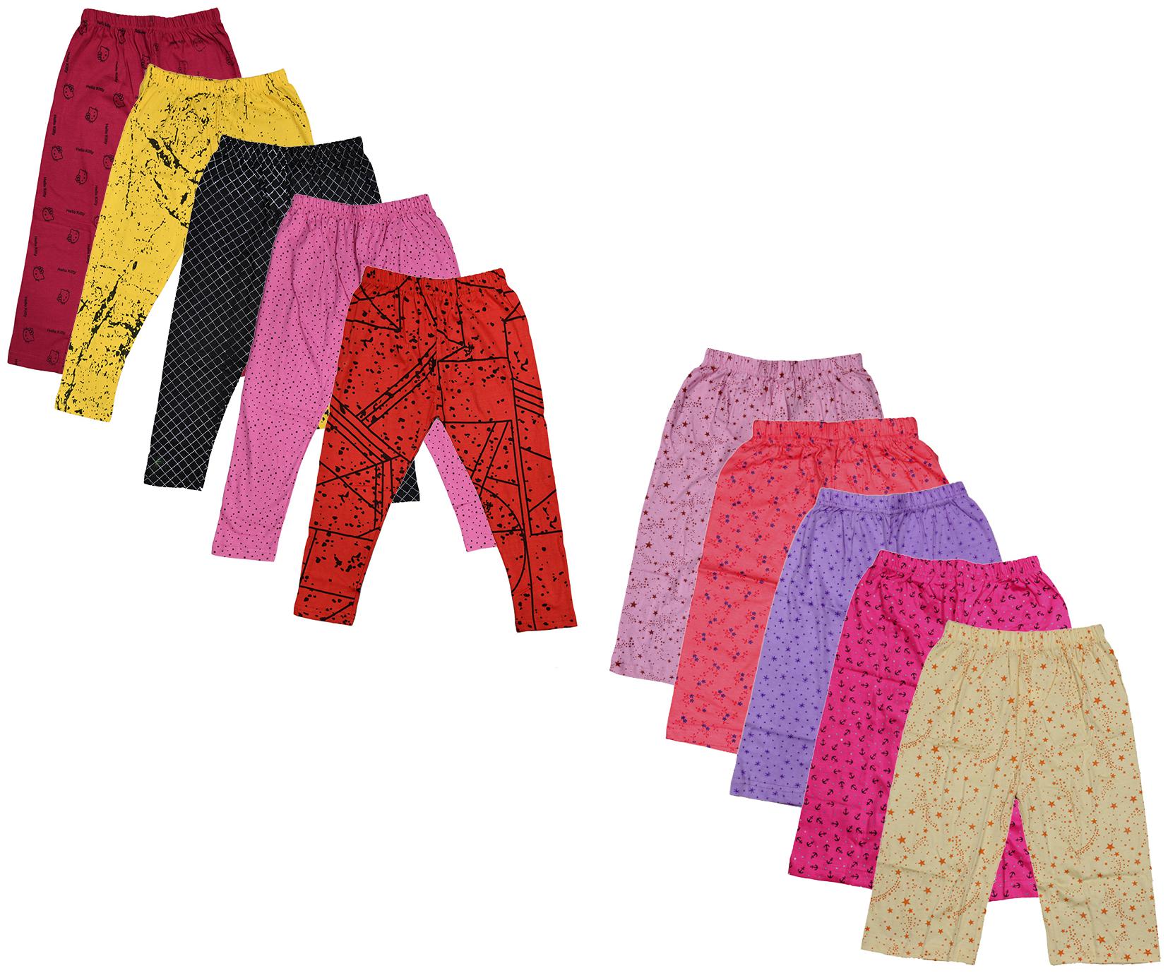 

Kavya Girl Cotton Printed Capri - Multi