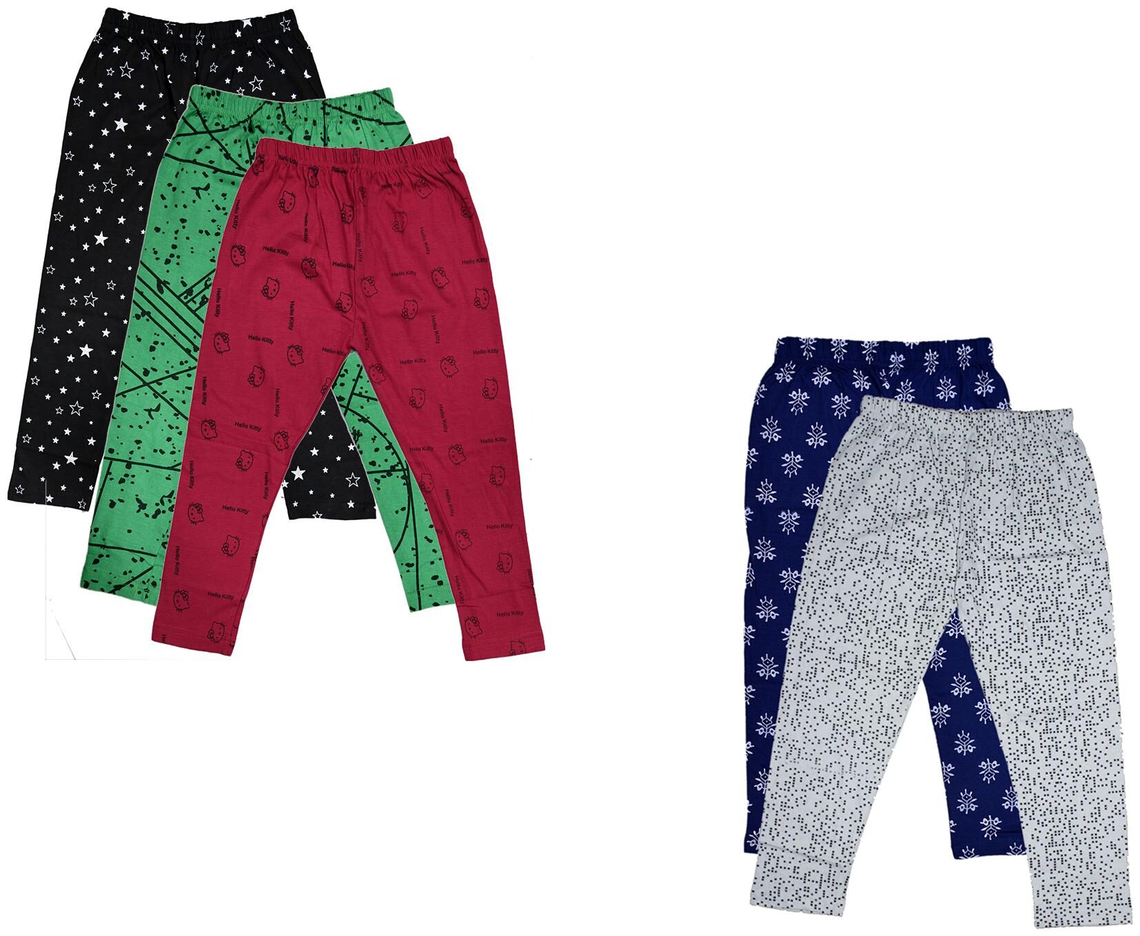 

Kavya Girl Cotton Printed Capri - Multi