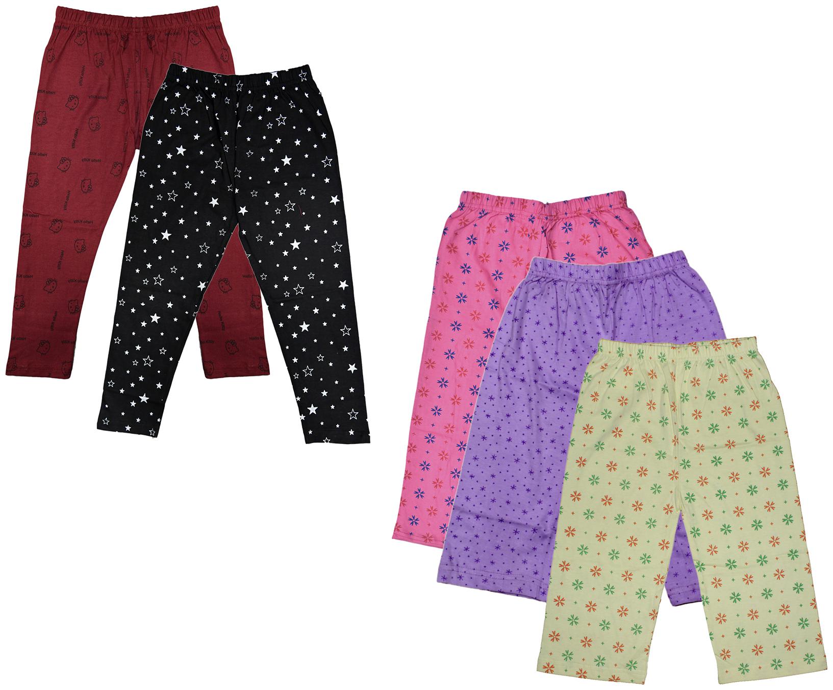 

Kavya Girl Cotton Printed Capri - Multi