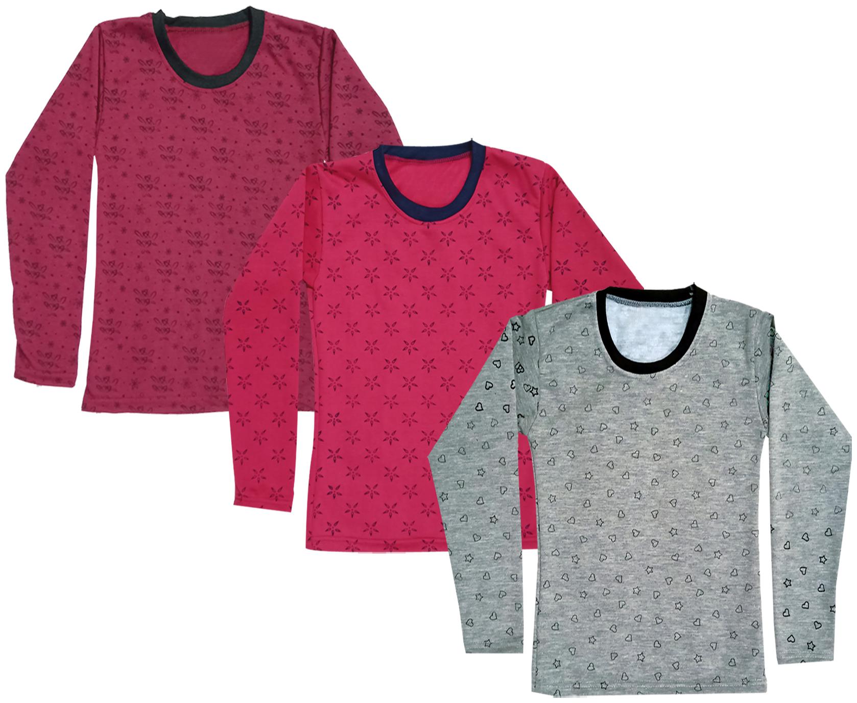

Kavya Girl Wool Printed T shirt - Multi