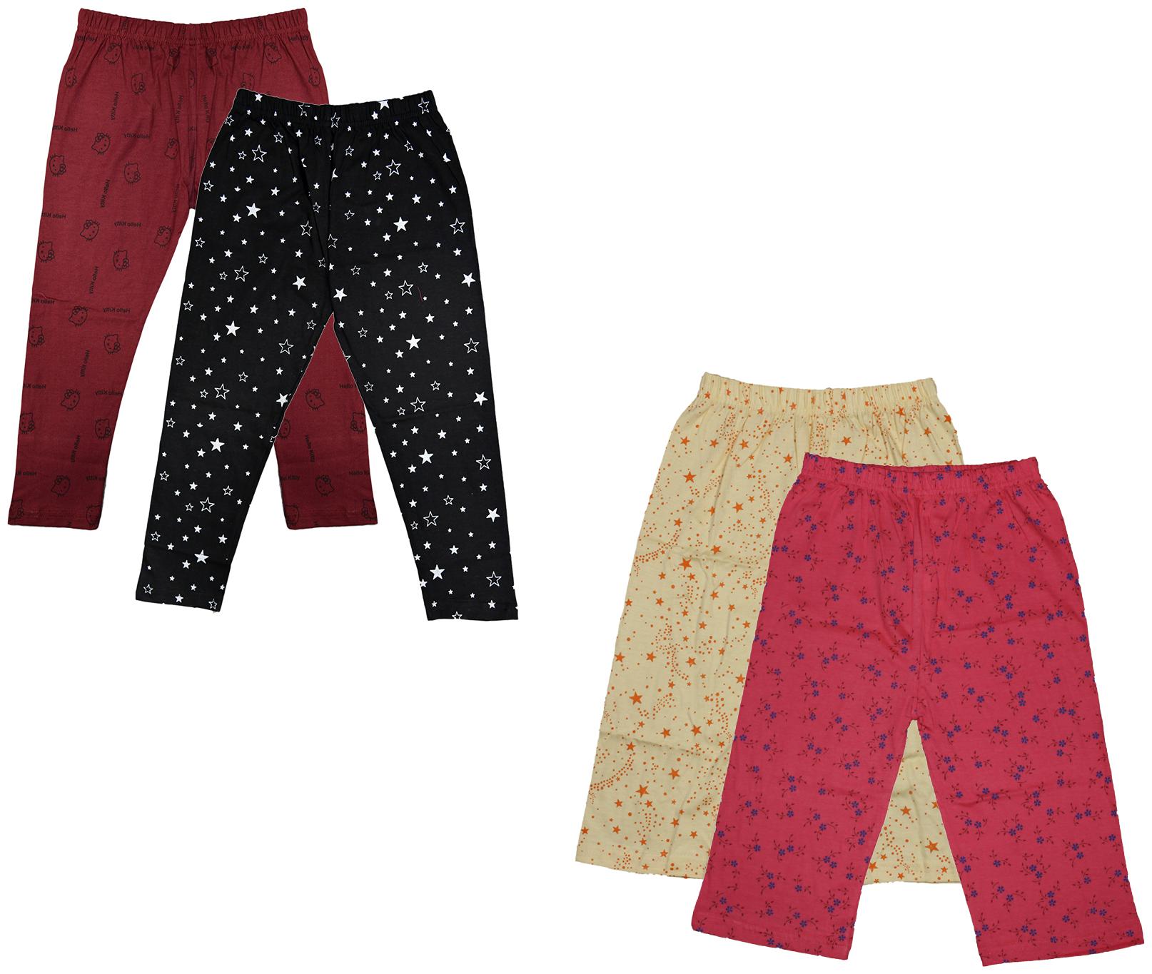 

Kavya Girl Cotton Printed Capri - Multi
