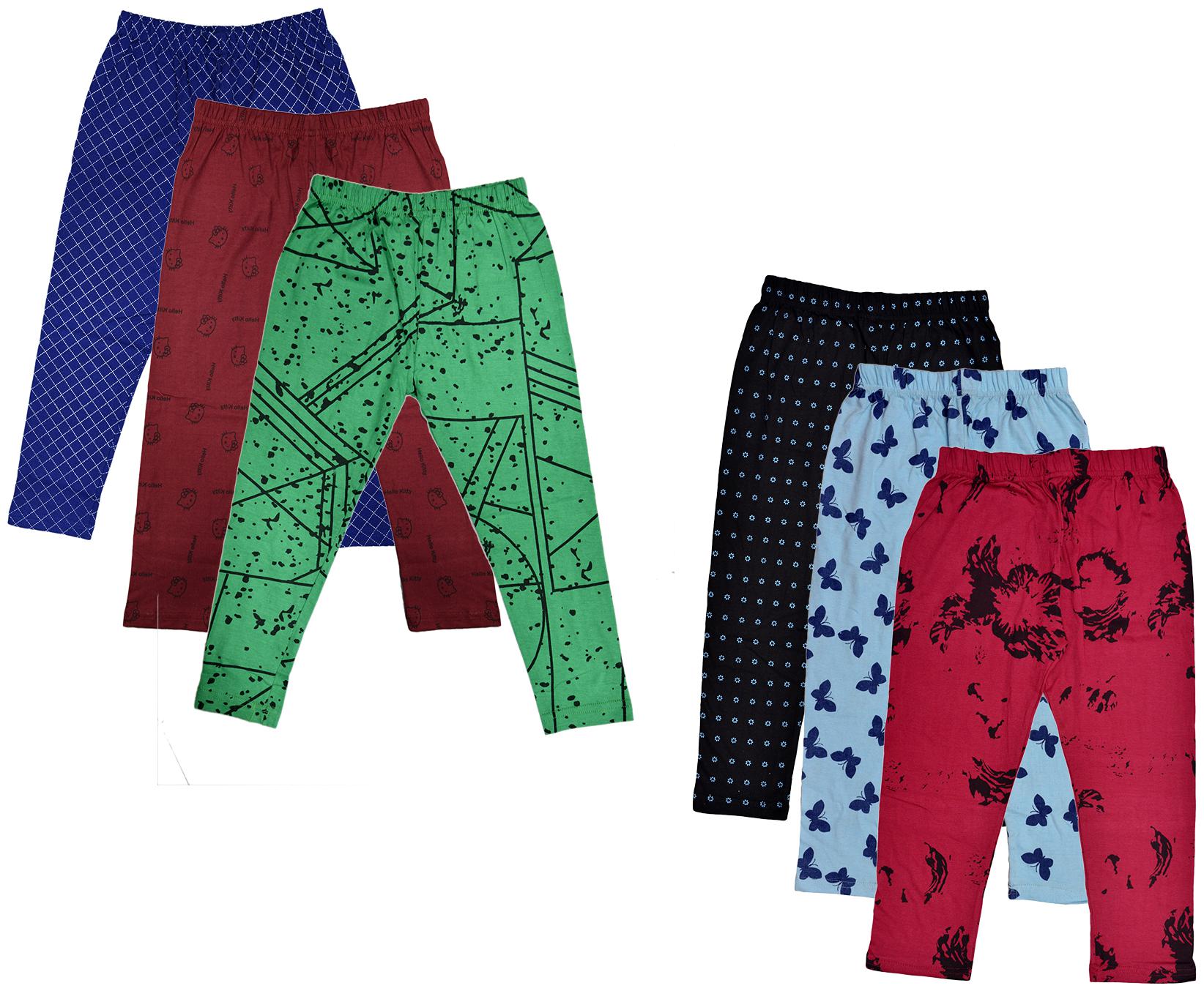 

Kavya Girl Cotton Printed Capri - Multi