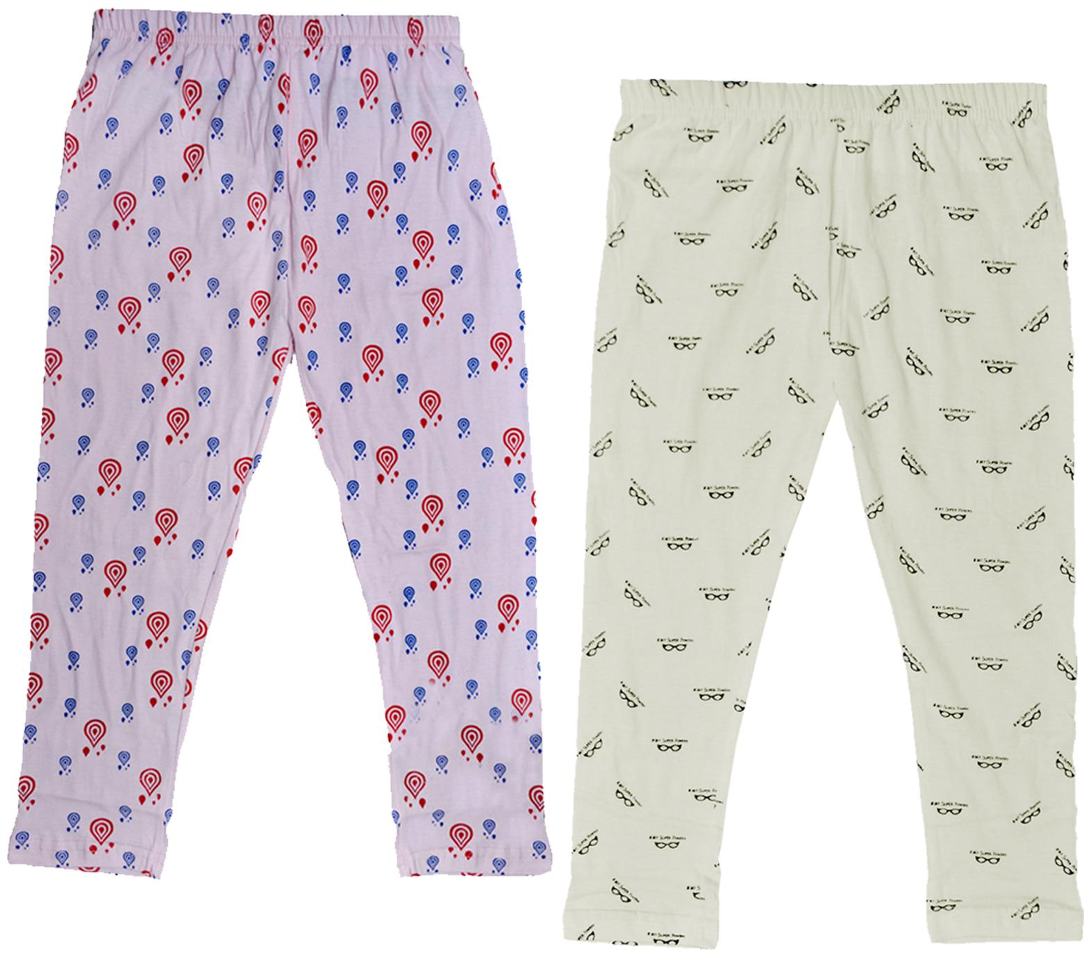 

Kavya Girl Cotton Printed Capri - Multi