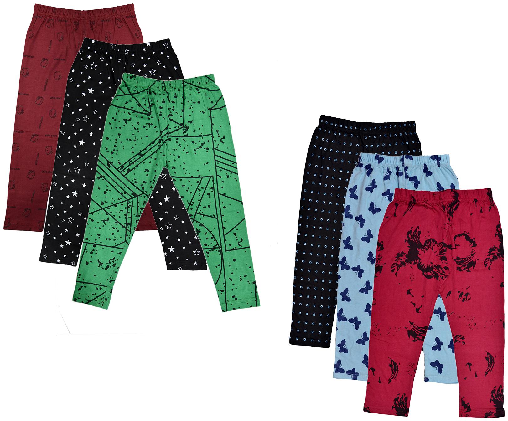 

Kavya Girl Cotton Printed Capri - Multi