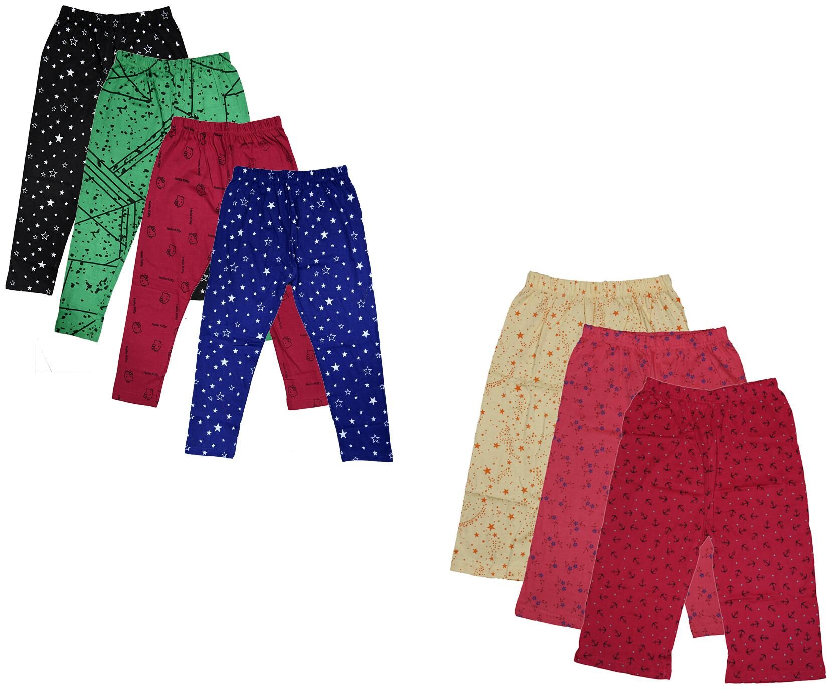 

Kavya Girl Cotton Printed Capri - Multi