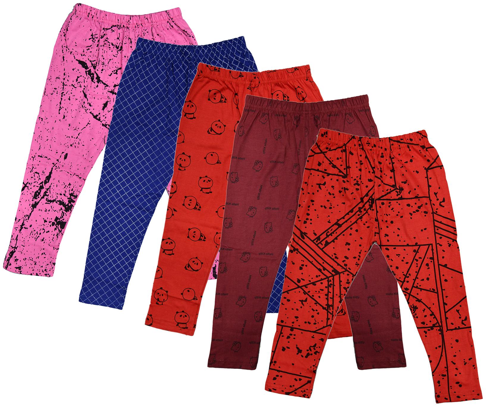 

Kavya Girl Cotton Printed Capri - Multi