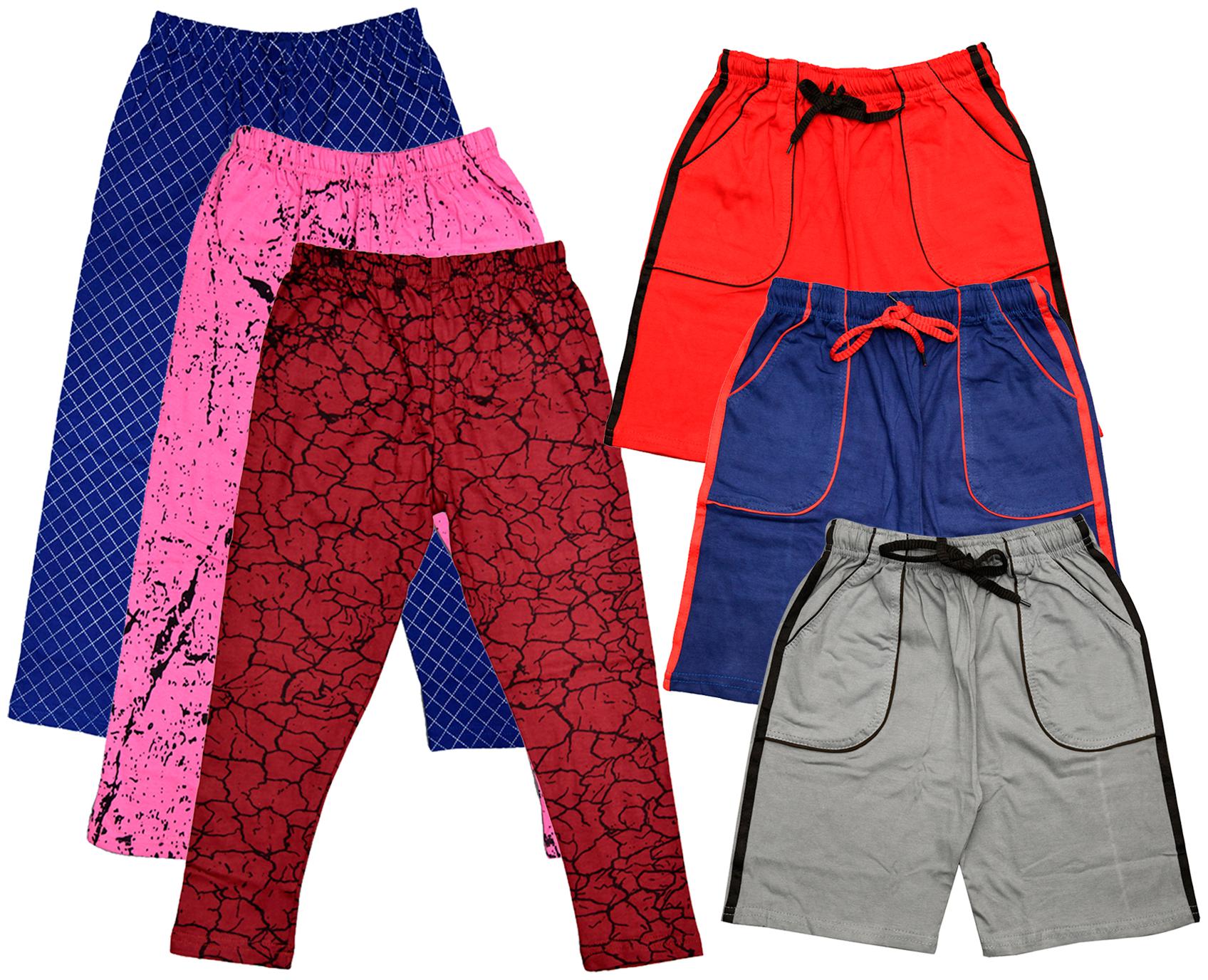 

Kavya Girl Cotton Printed Capri - Multi