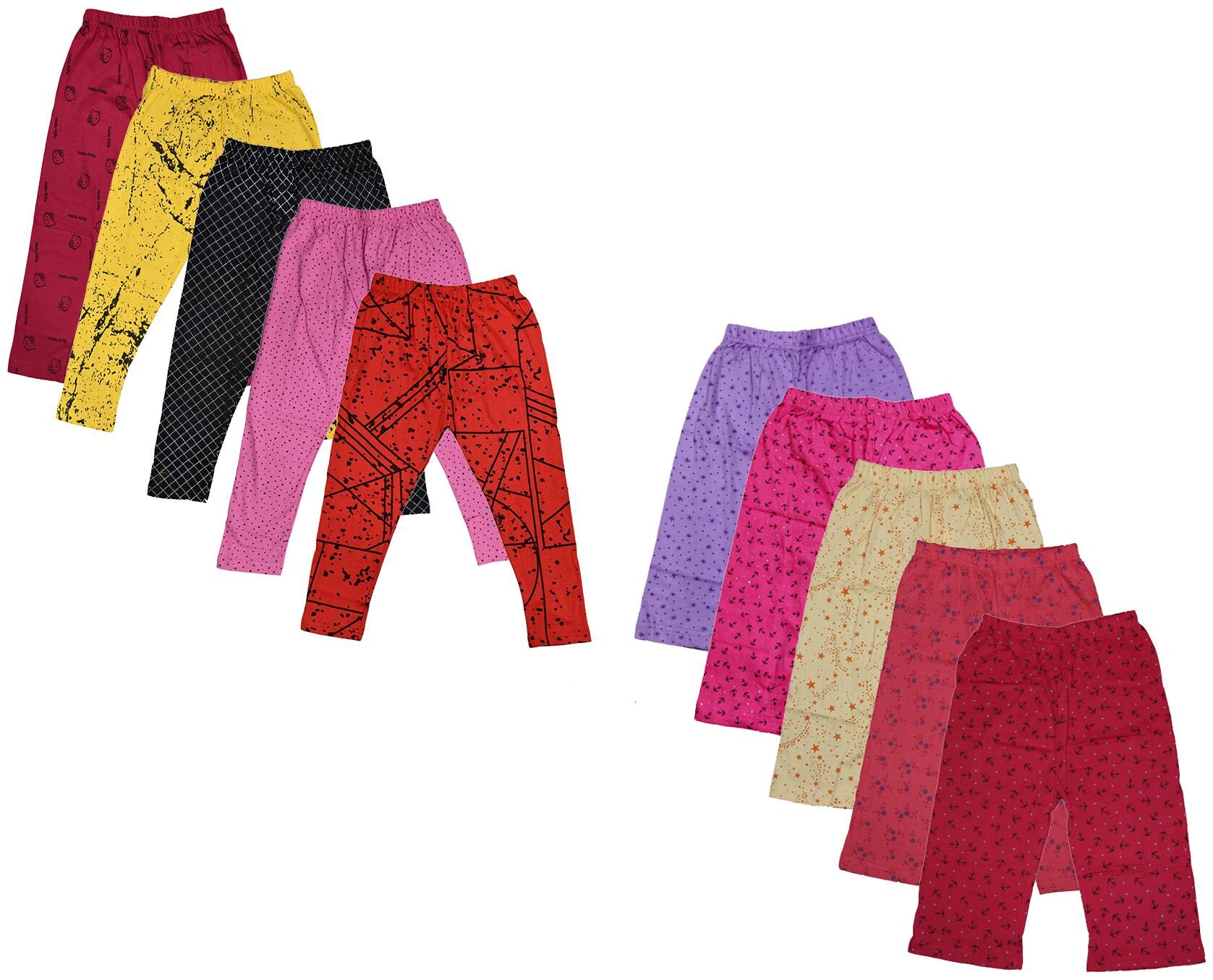 

Kavya Girl Cotton Printed Capri - Multi