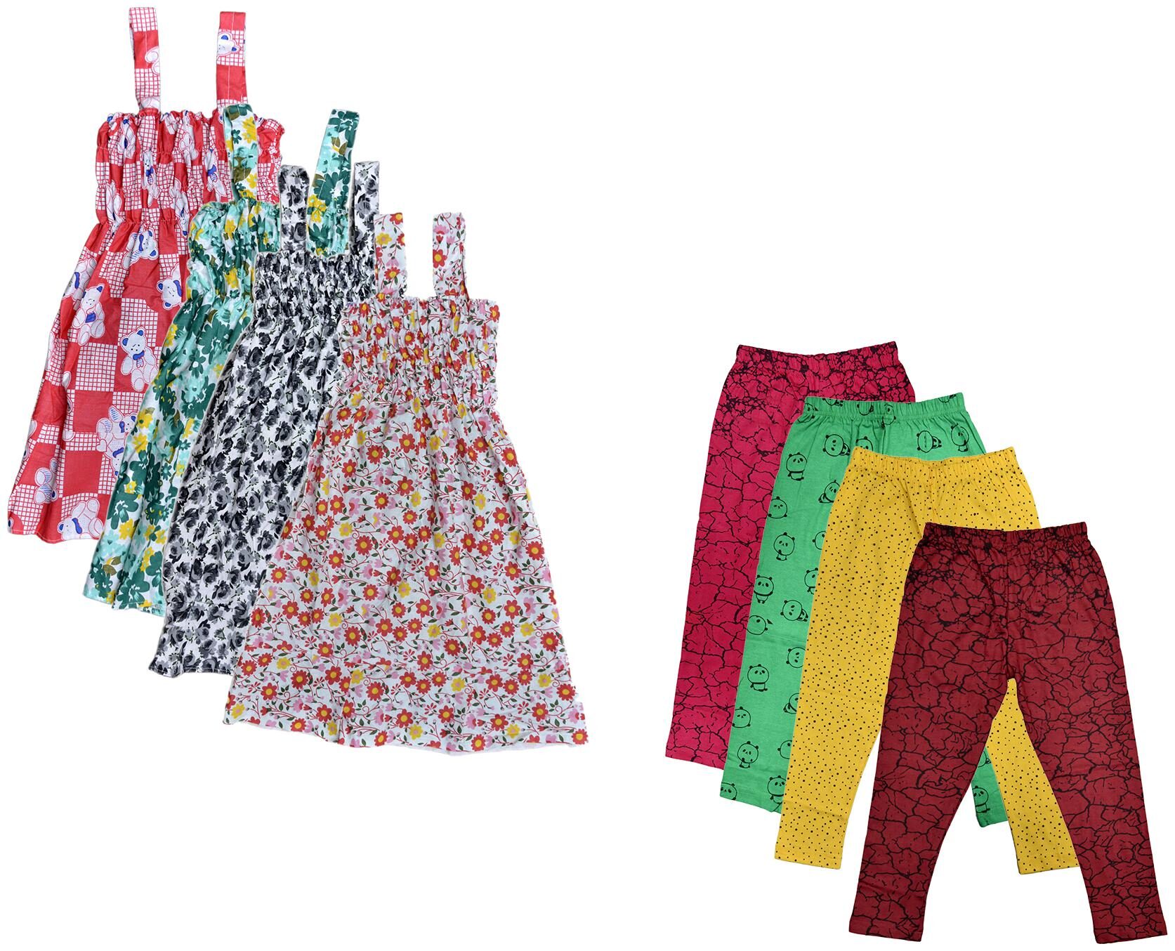 

Kavya Girl Cotton Top Bottom Set - Multi
