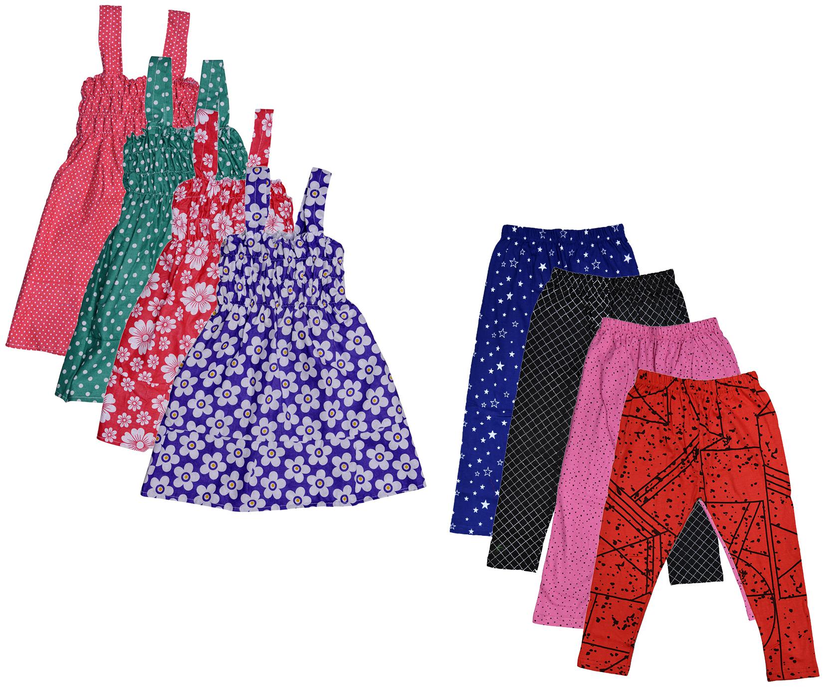 

Kavya Girl Cotton Top Bottom Set - Multi