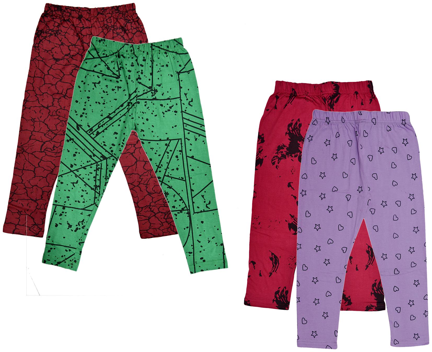 

Kavya Girl Cotton Printed Capri - Multi