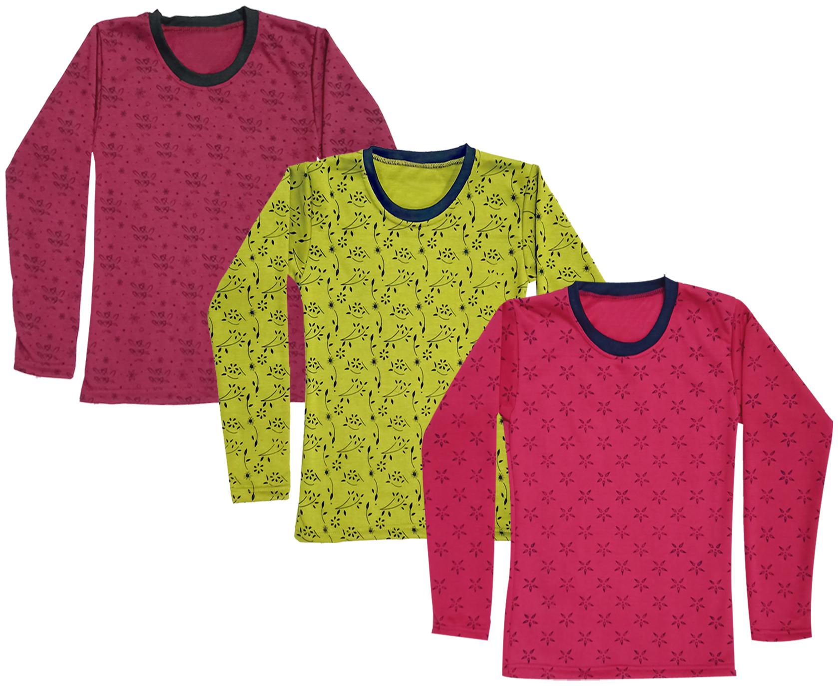 

Kavya Girl Wool Printed T shirt - Multi