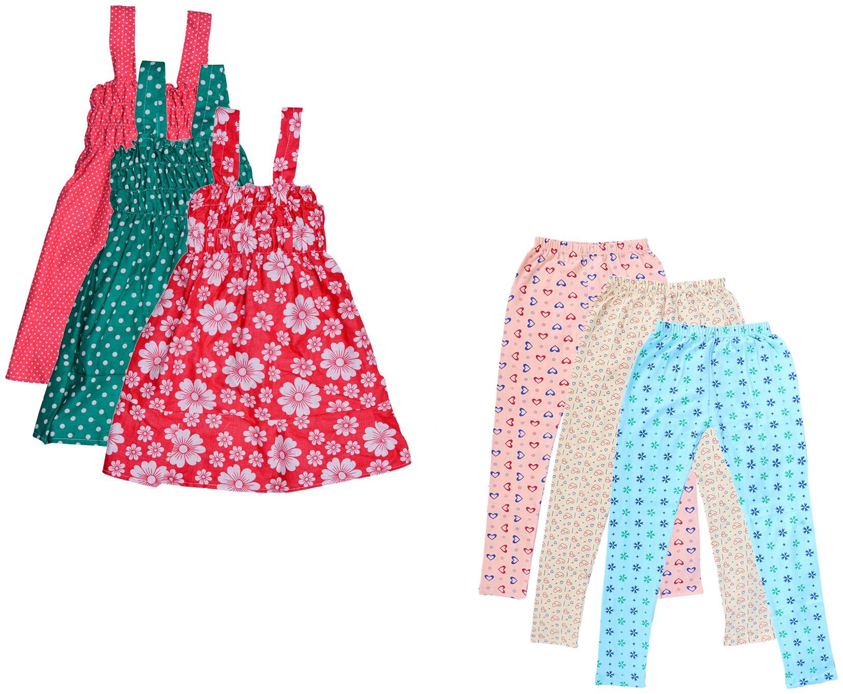 

Kavya Girl Cotton Top Bottom Set - Multi