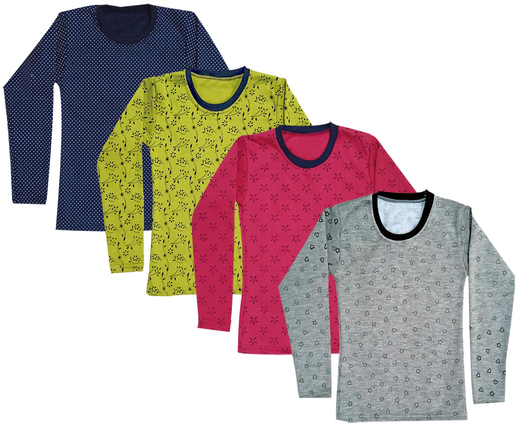 

Kavya Girl Wool Printed T shirt - Multi