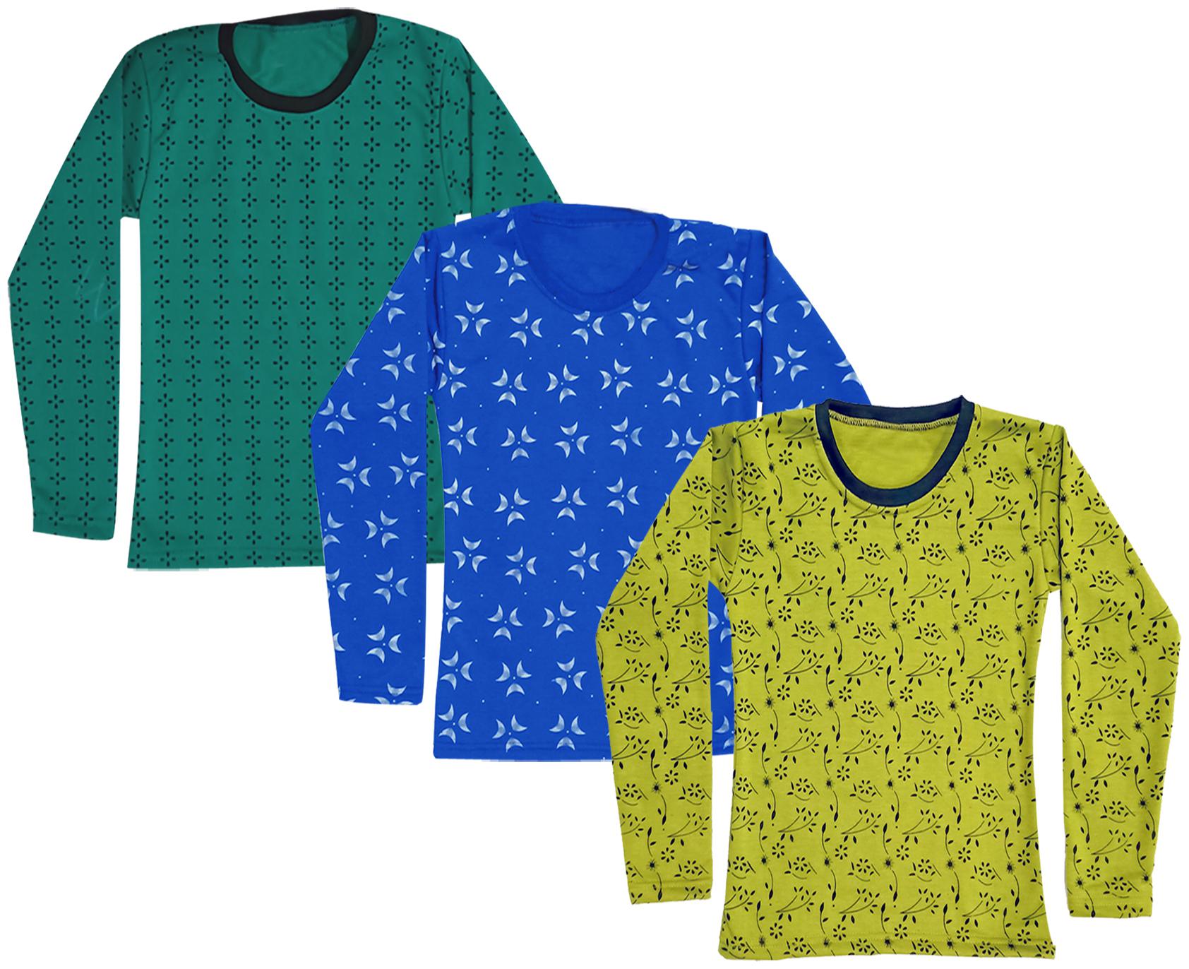

Kavya Girl Wool Printed T shirt - Multi