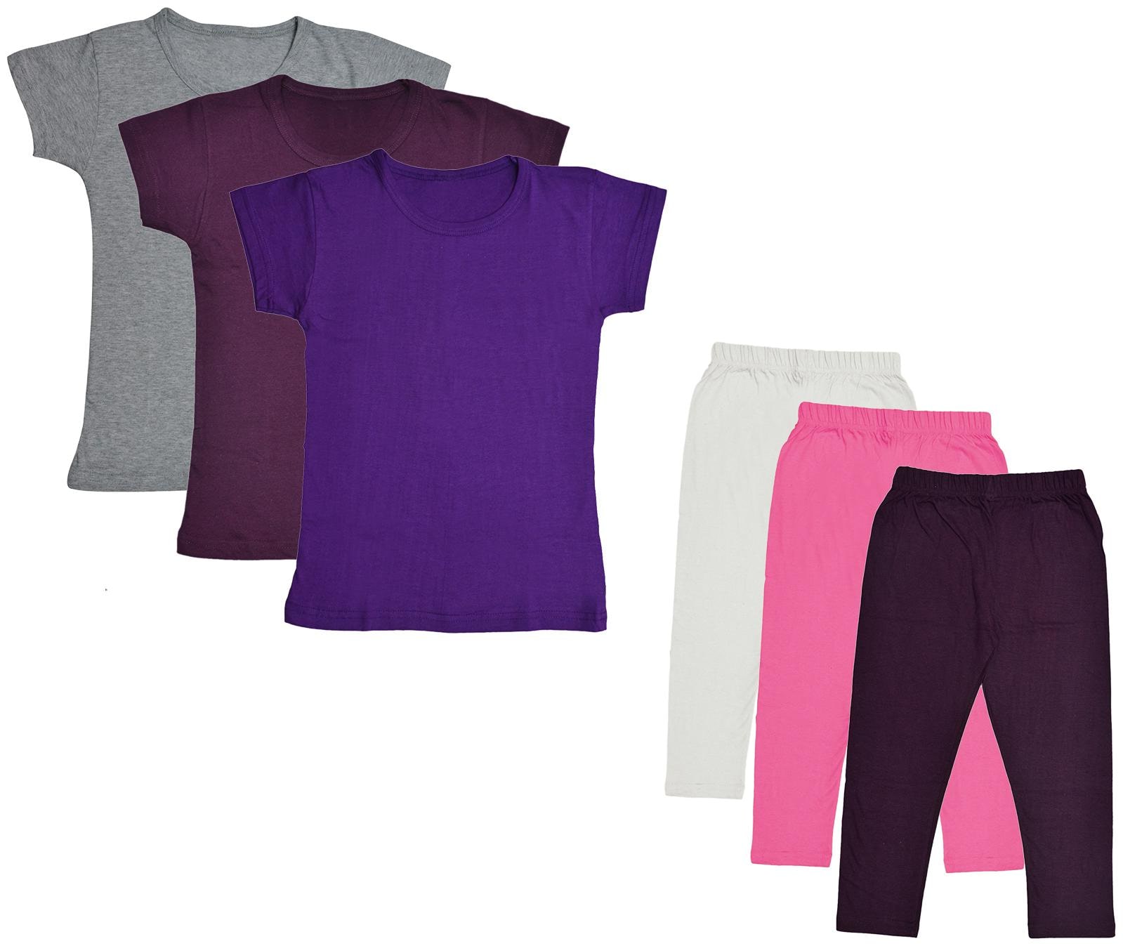 

Kavya Girl Cotton Top Bottom Set - Multi