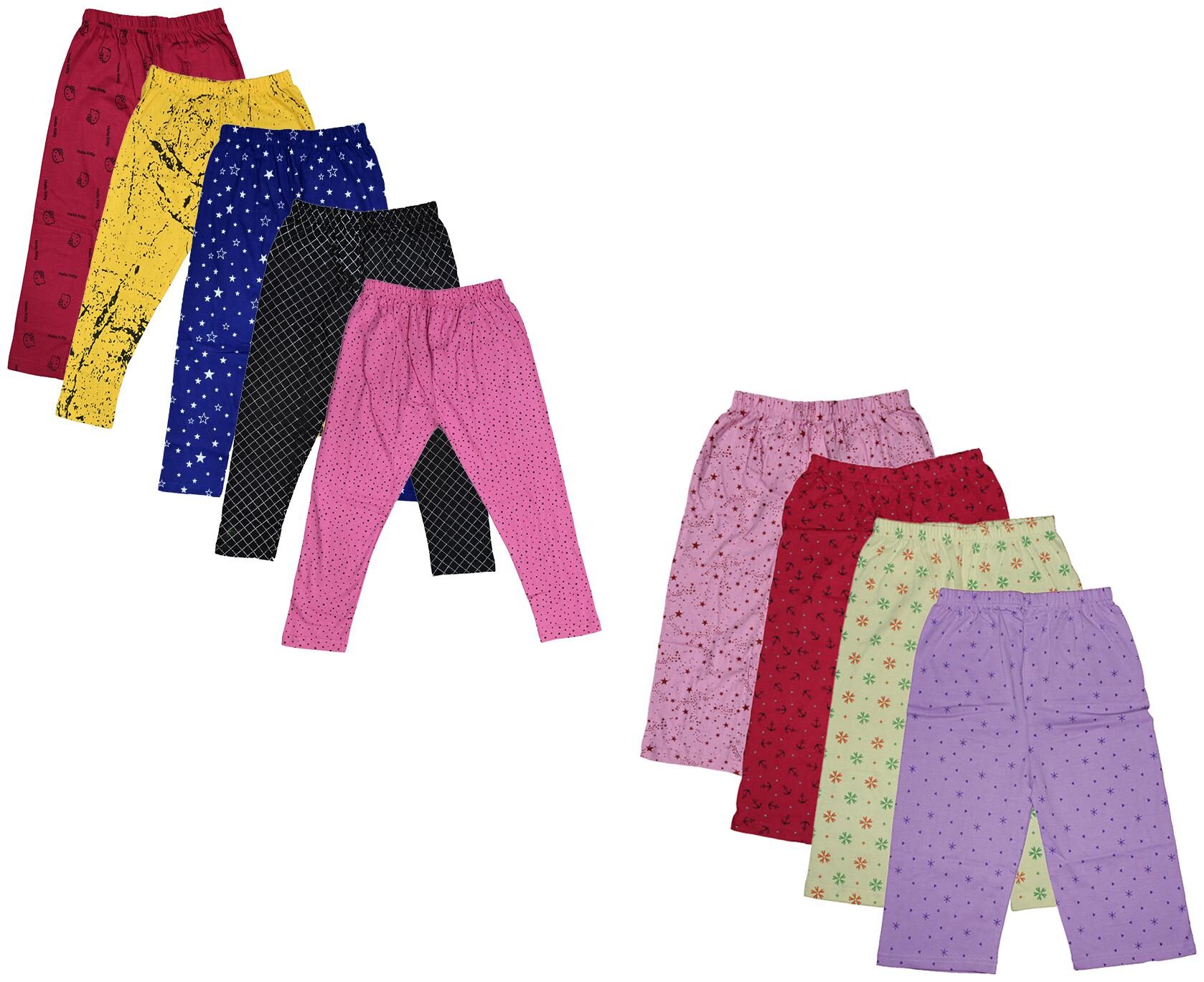 

Kavya Girl Cotton Printed Capri - Multi